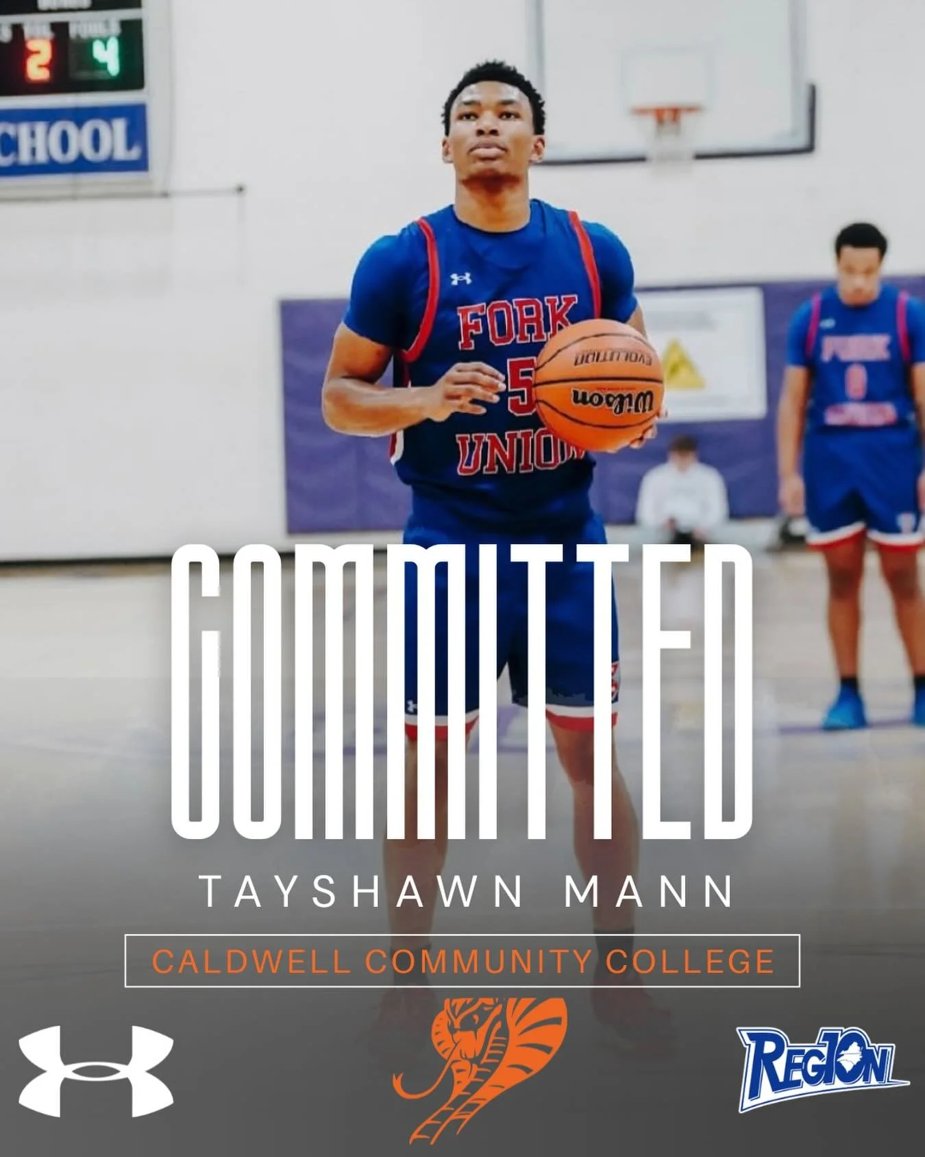 Congratulations to TayShawn Mann on his commitment to continue his athletic and academic career at Caldwell Community College this upcoming season