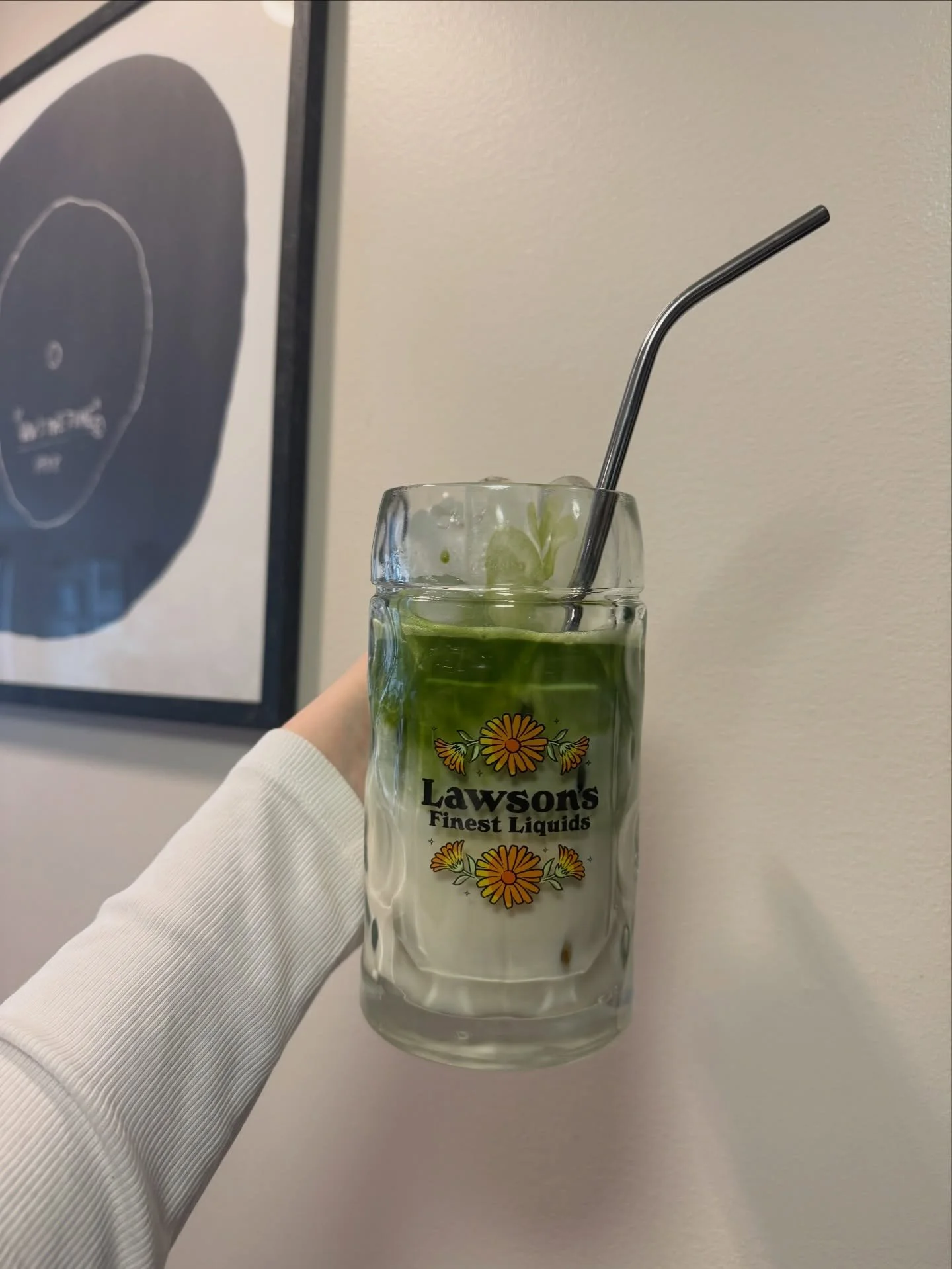 Is having matcha in a beer mug allowed? 🤭🍵