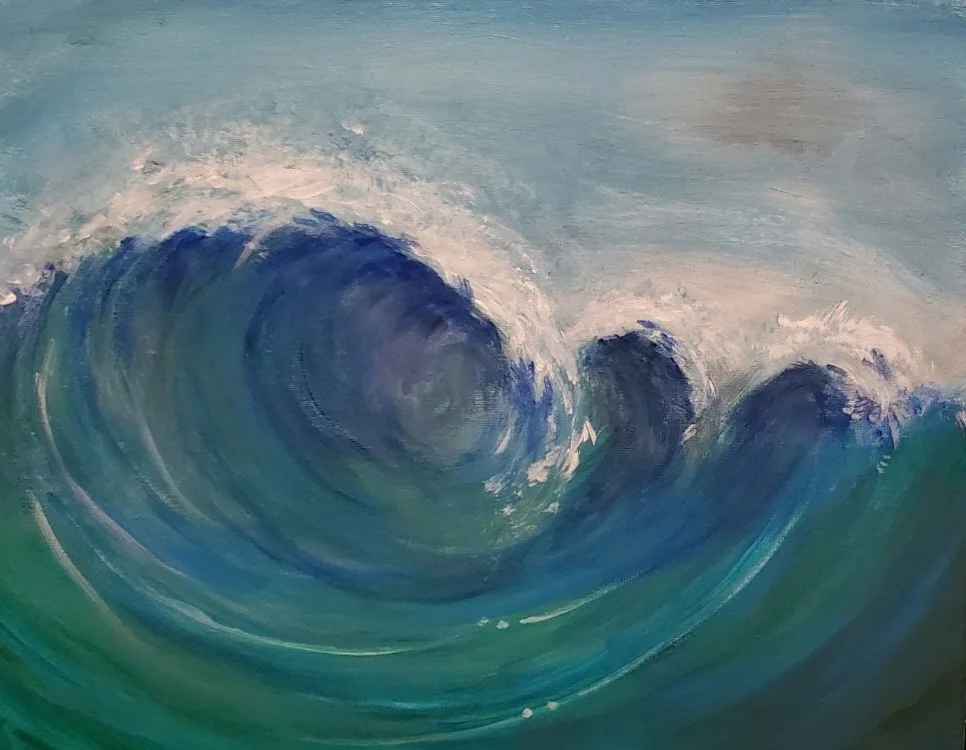 Stormy Sea Acrylic