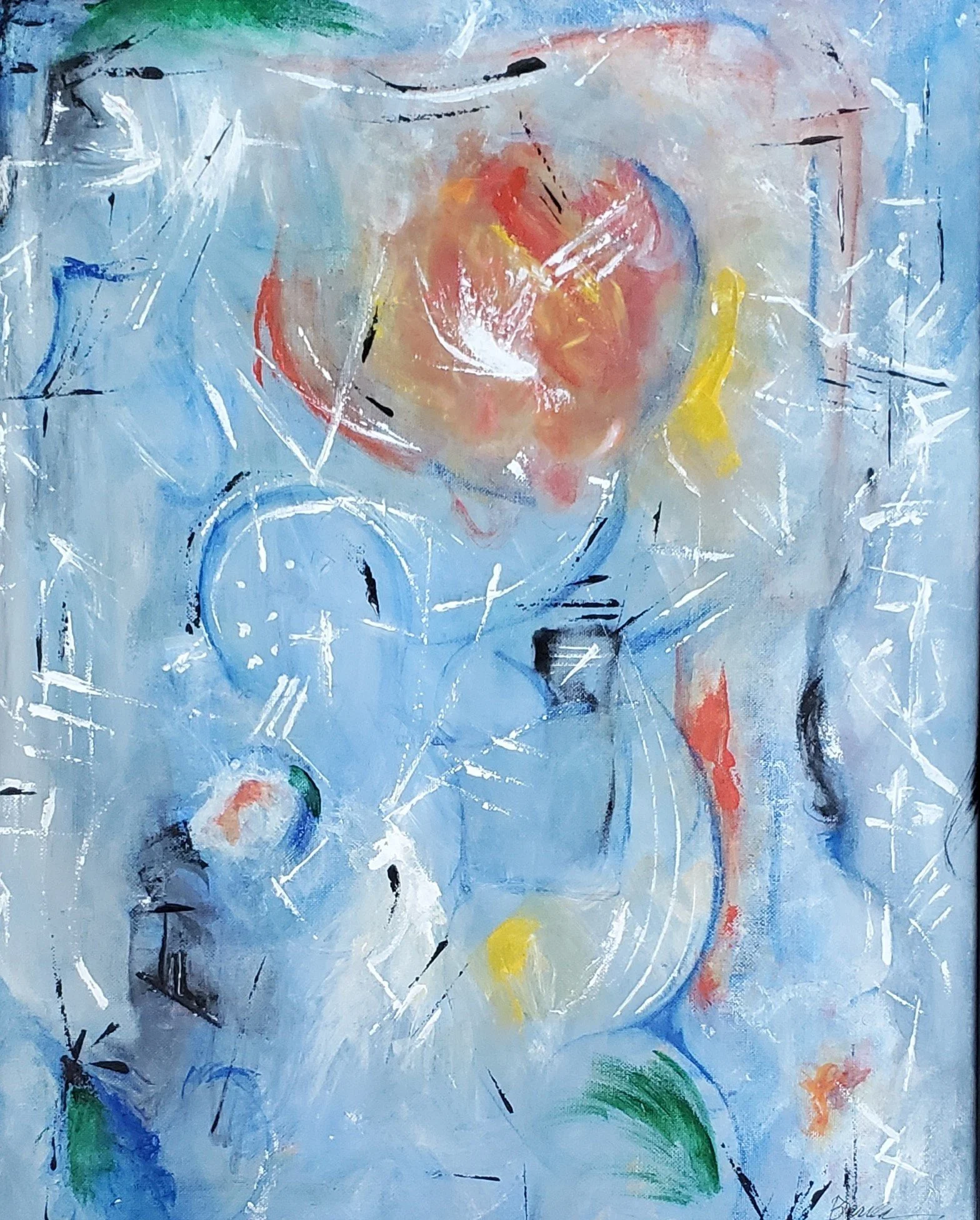 Ode to Kandinsky Acrylic 17 x 21
