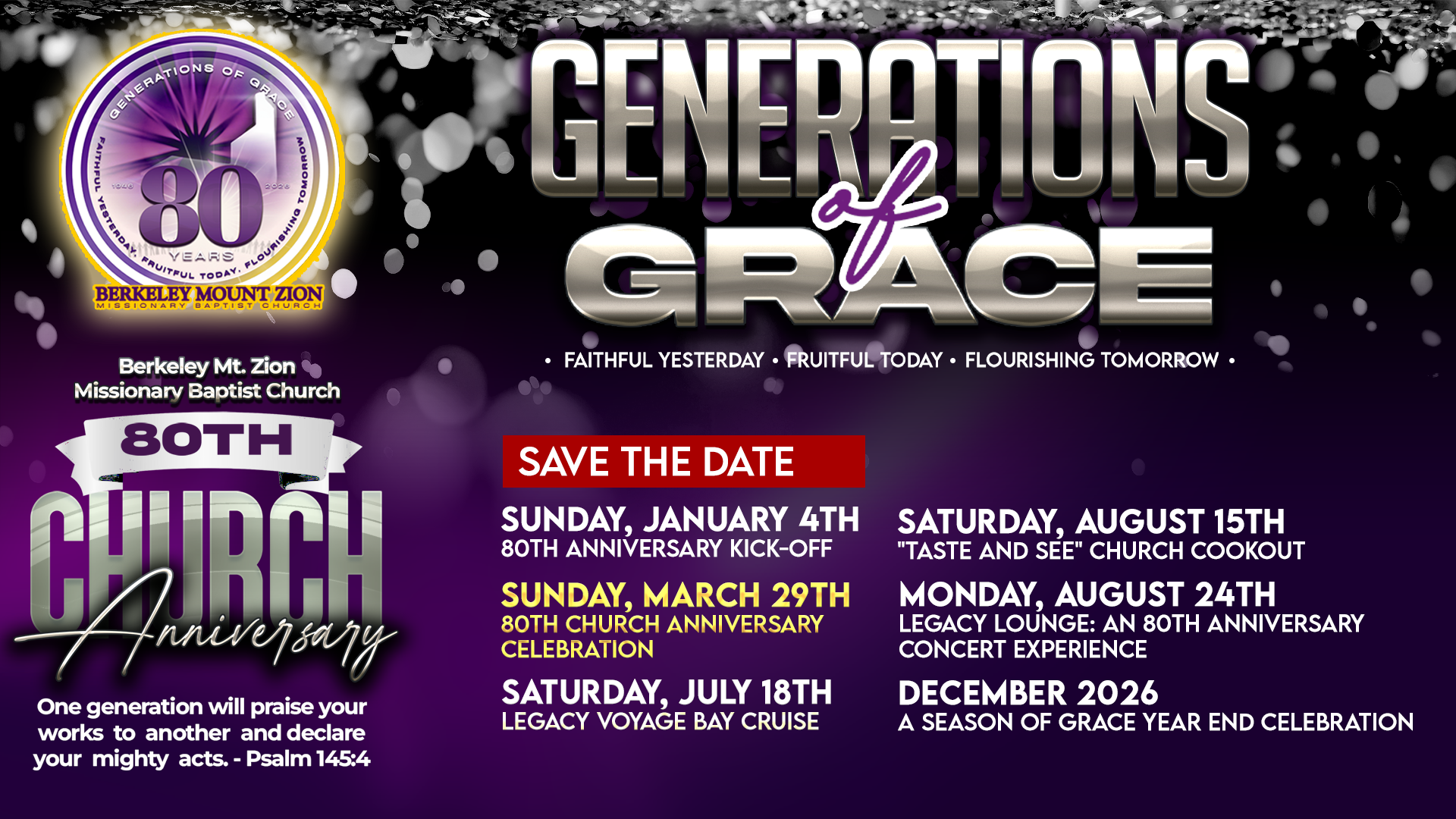 SAVE THE DATE BMZ 80TH