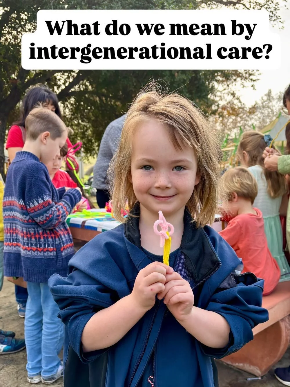 Take Care Club ages 5-10 met in Highland Park to talk about intergenerational care and make pipe cleaner flower bouquets for a local senior care center. The meet up opened up with a reading of #LayliLongSoldier&lsquo;s poem &ldquo;Obligations 1&rdquo
