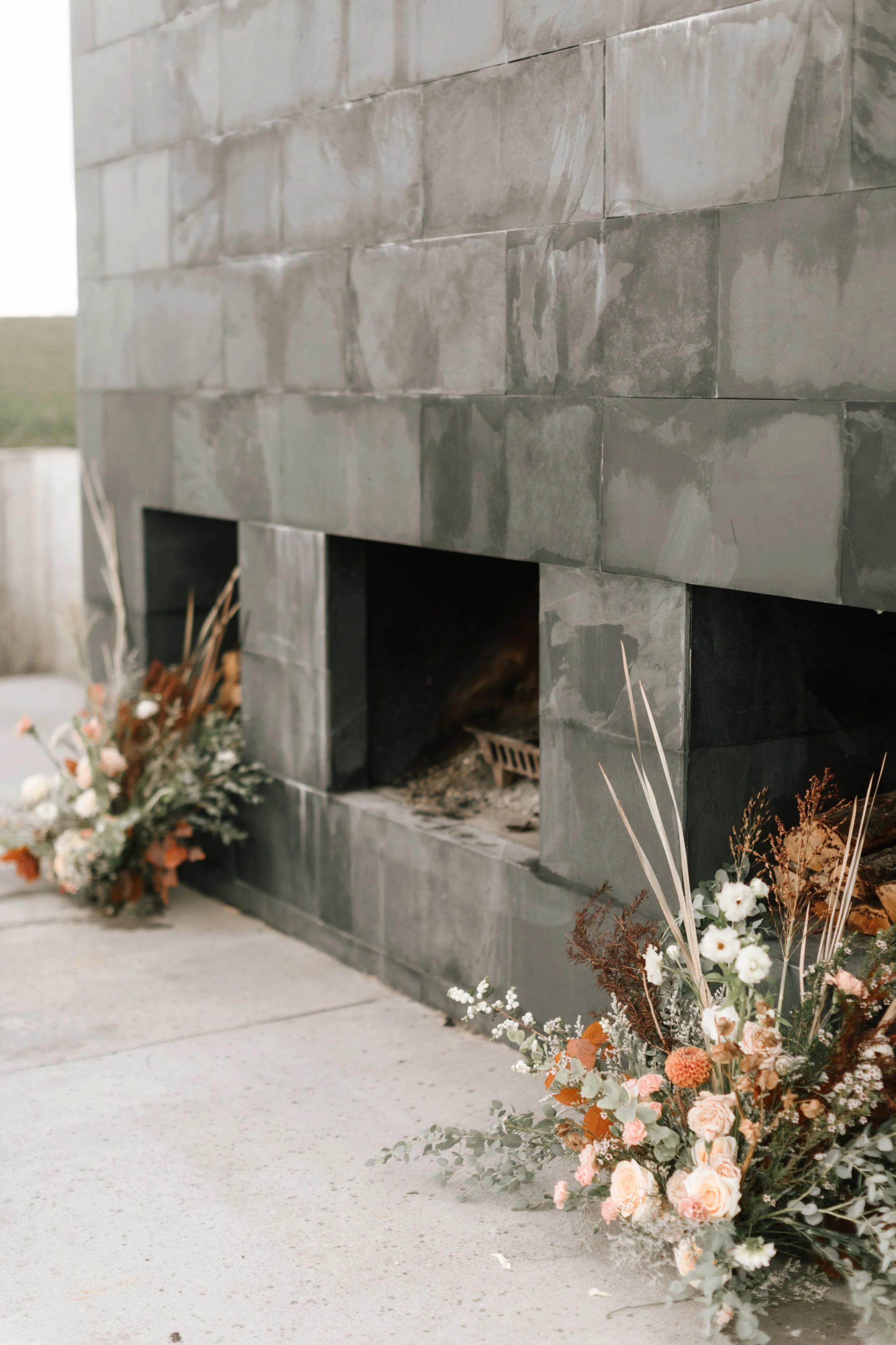Biophilic floral installation and strategy, photo by Linnea Marie Photography