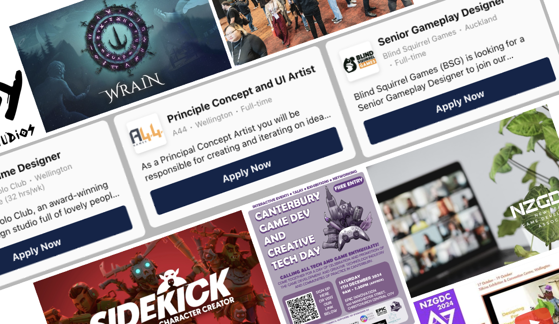 NZGDA November News - NZGDC wrap-up and more!