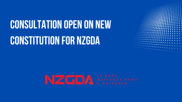 New NZGDA Constitution