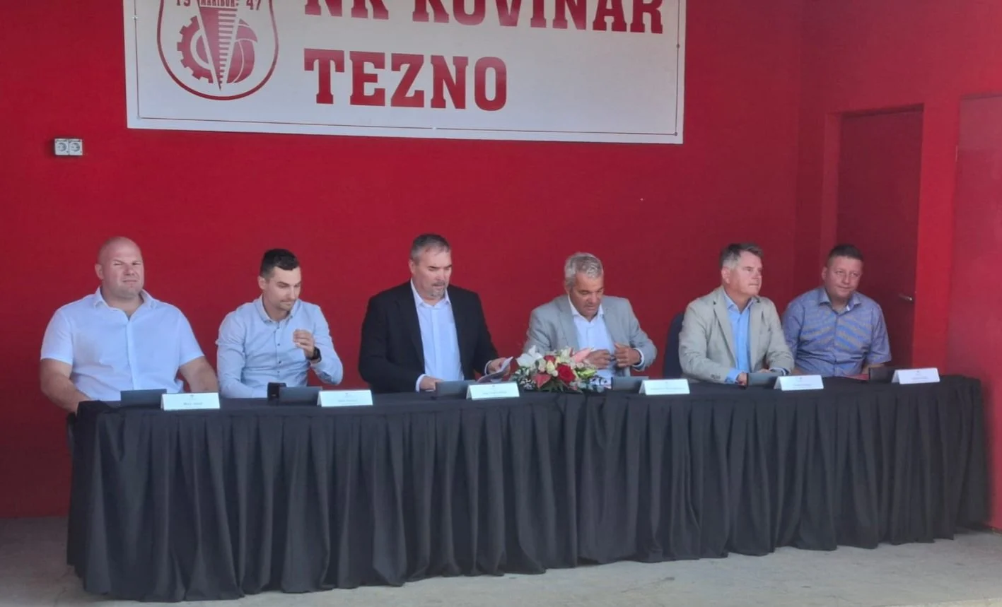 PODPIS PISMA O NAMERI ZA ŠPORTNI PARK TEZNO
