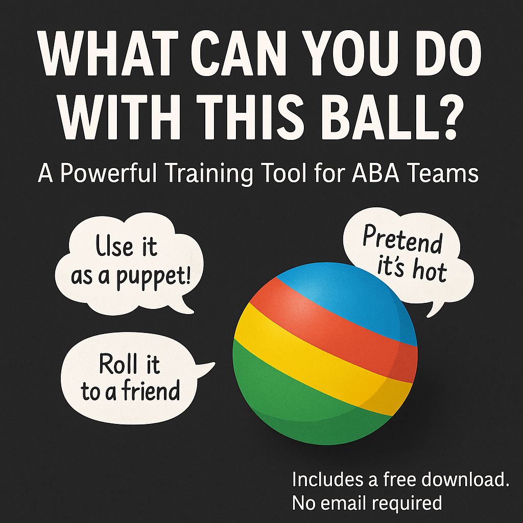 What Can You So With This Ball? (Free Resource Included)