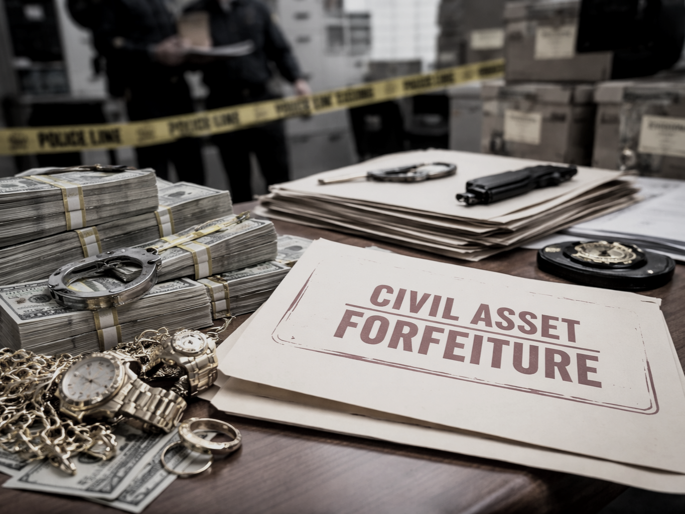 A silver pen lying on a reflective surface with soft lighting.