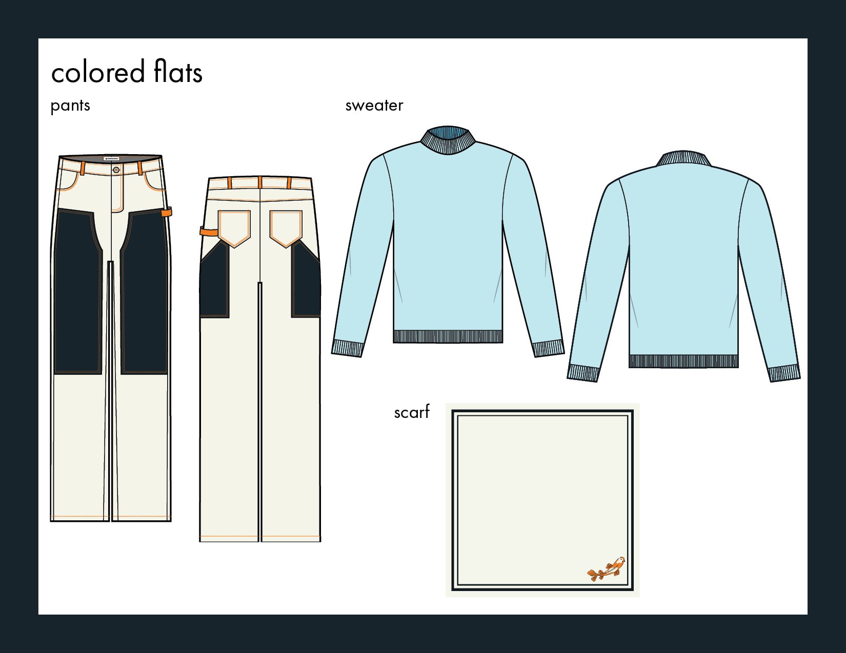 Colored Flats