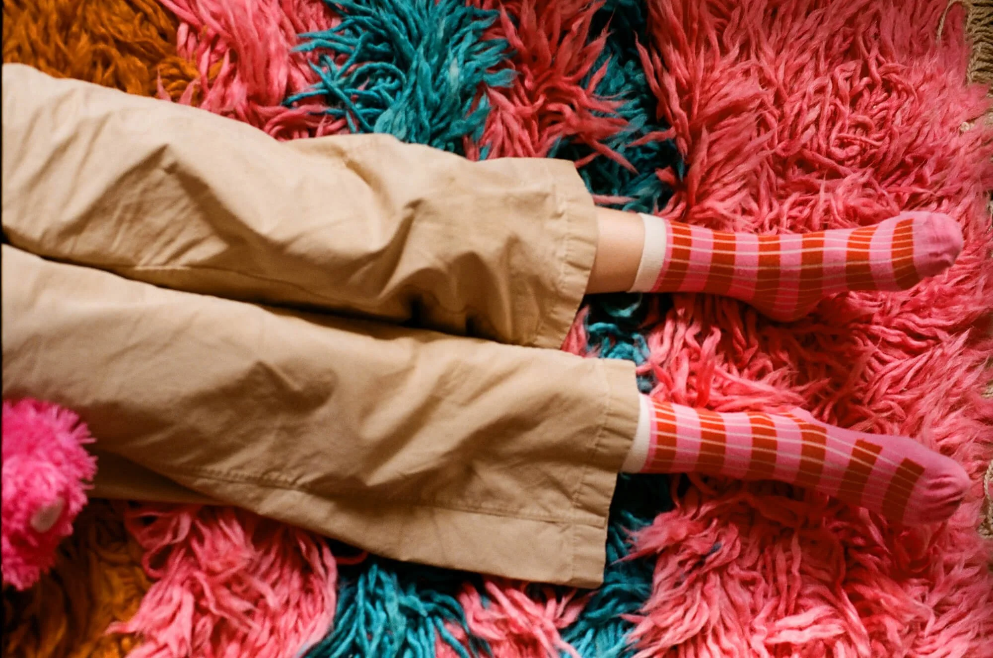 striped-socks-wool-rug-caravan-style