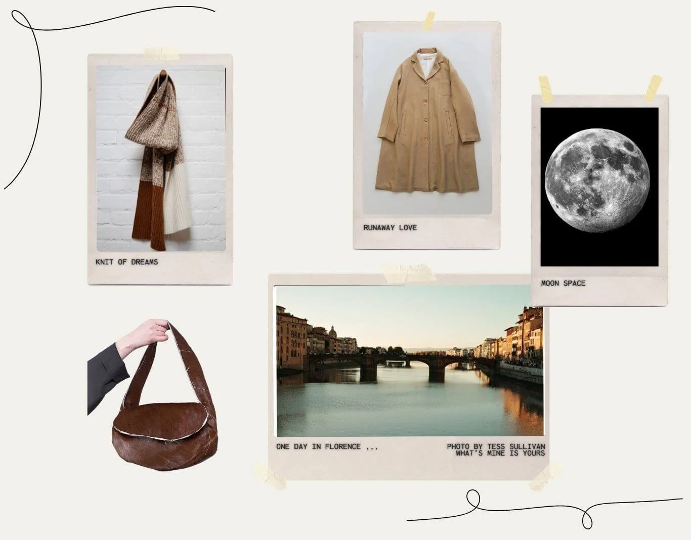 Five curated items of note featured in an Emily Edits journal post