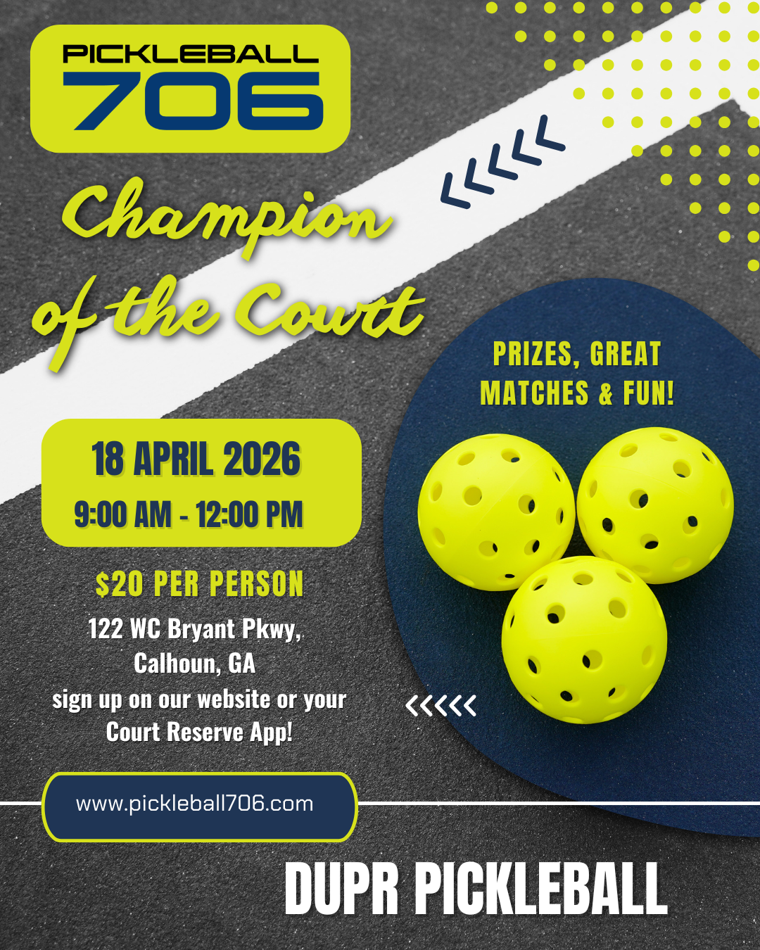 April Champion of the Court