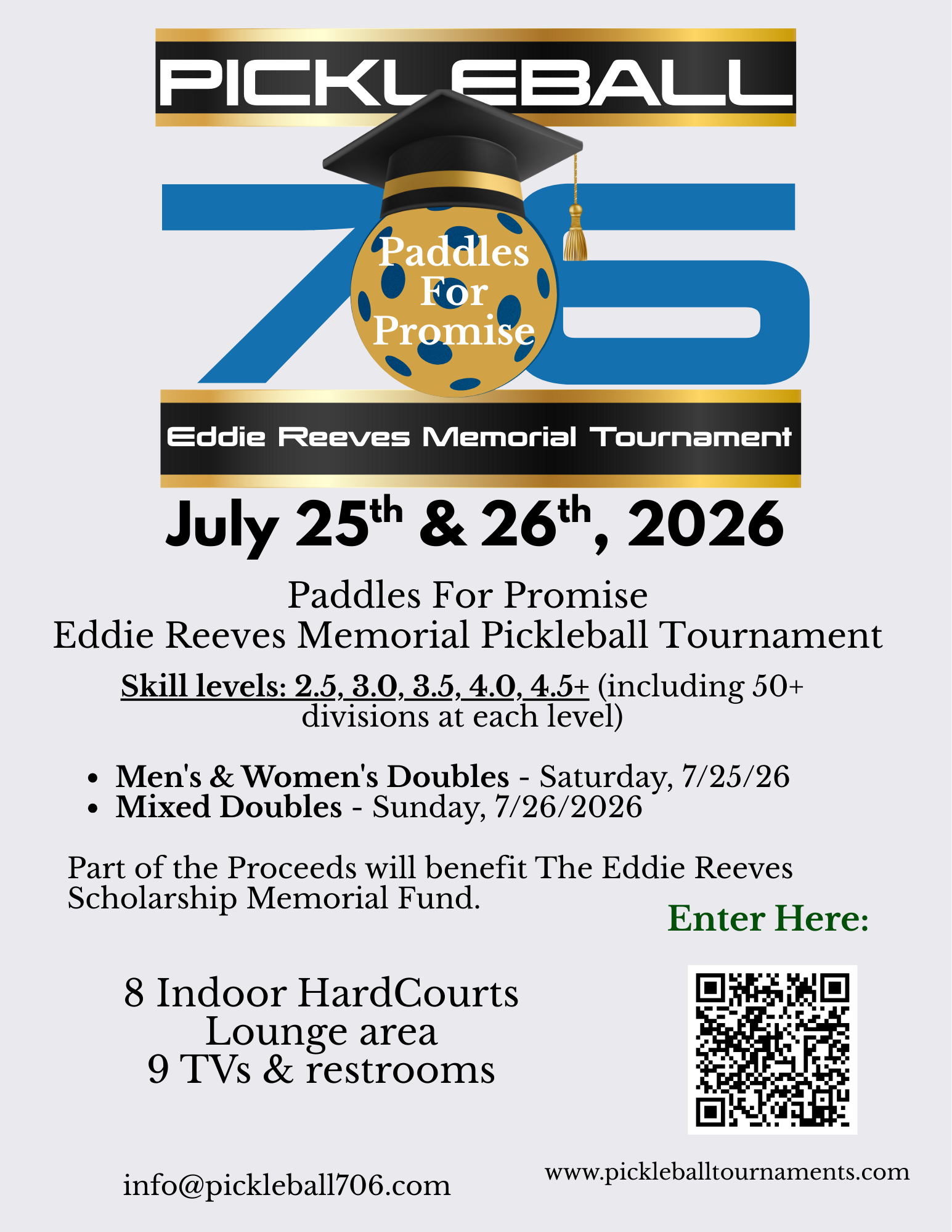 Paddles For Promise, Eddie Reeves Memorial Tournament