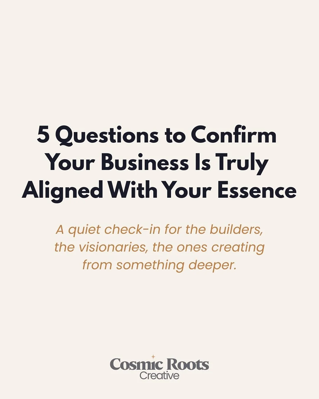 Sometimes the simplest questions reveal the clearest truth.

As you move through these, notice what opens&hellip; and what tightens. Both are information. Both are invitations.

✨ If any of these questions illuminated a misalignment (or a confirmatio