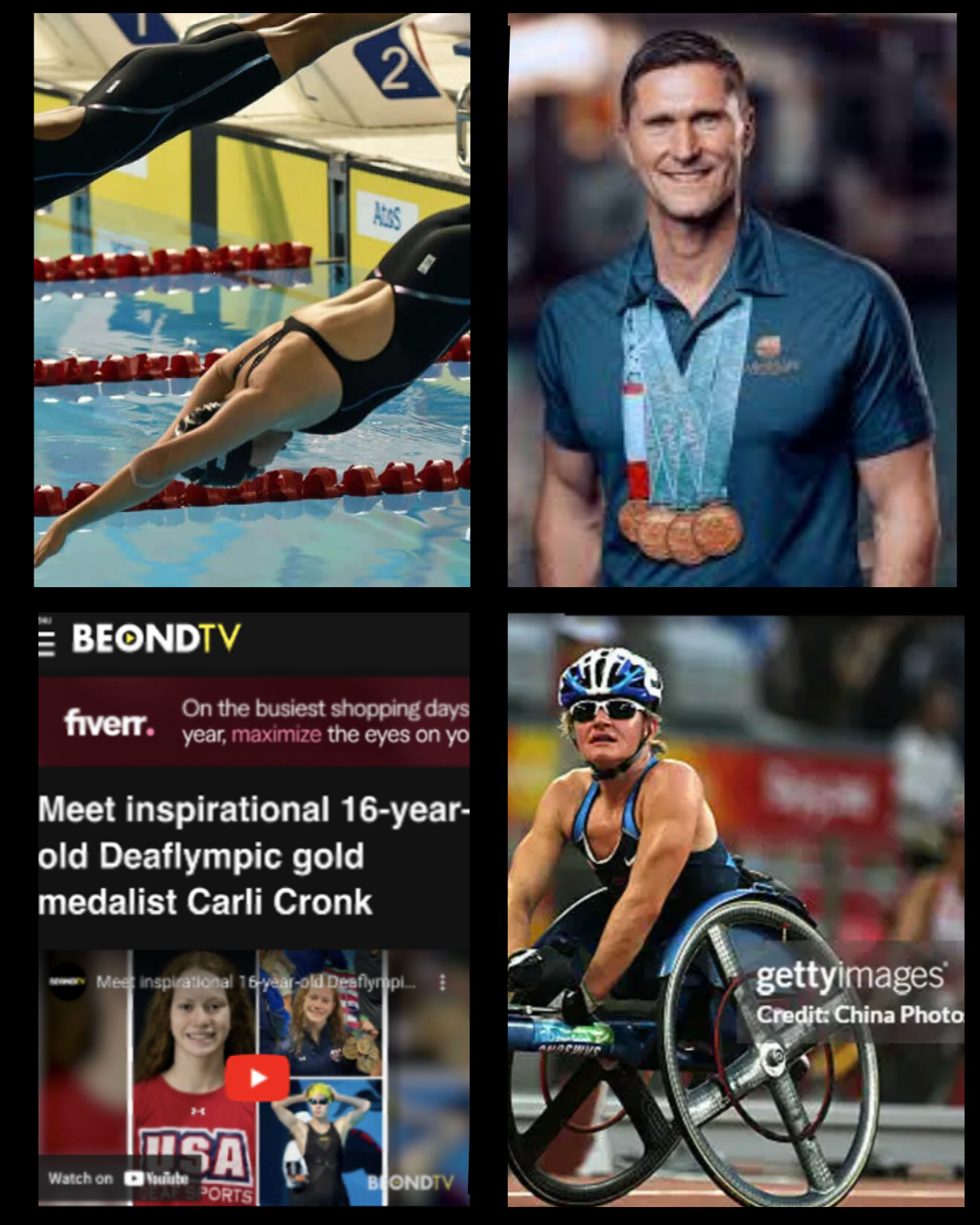 Paralympic, Olympic & Deaf Athletes | PR