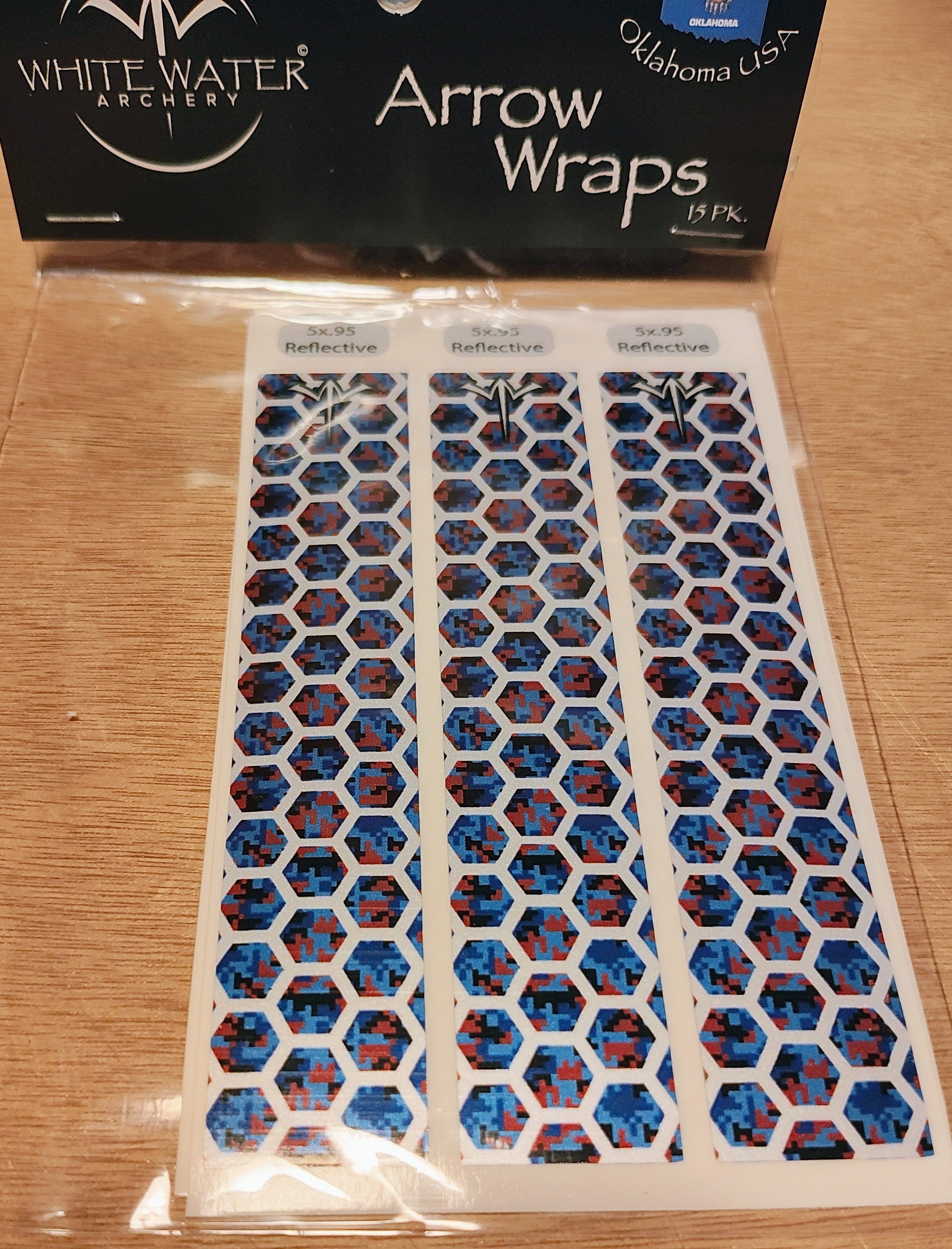 White Water Arrow Wraps .204 I.D.