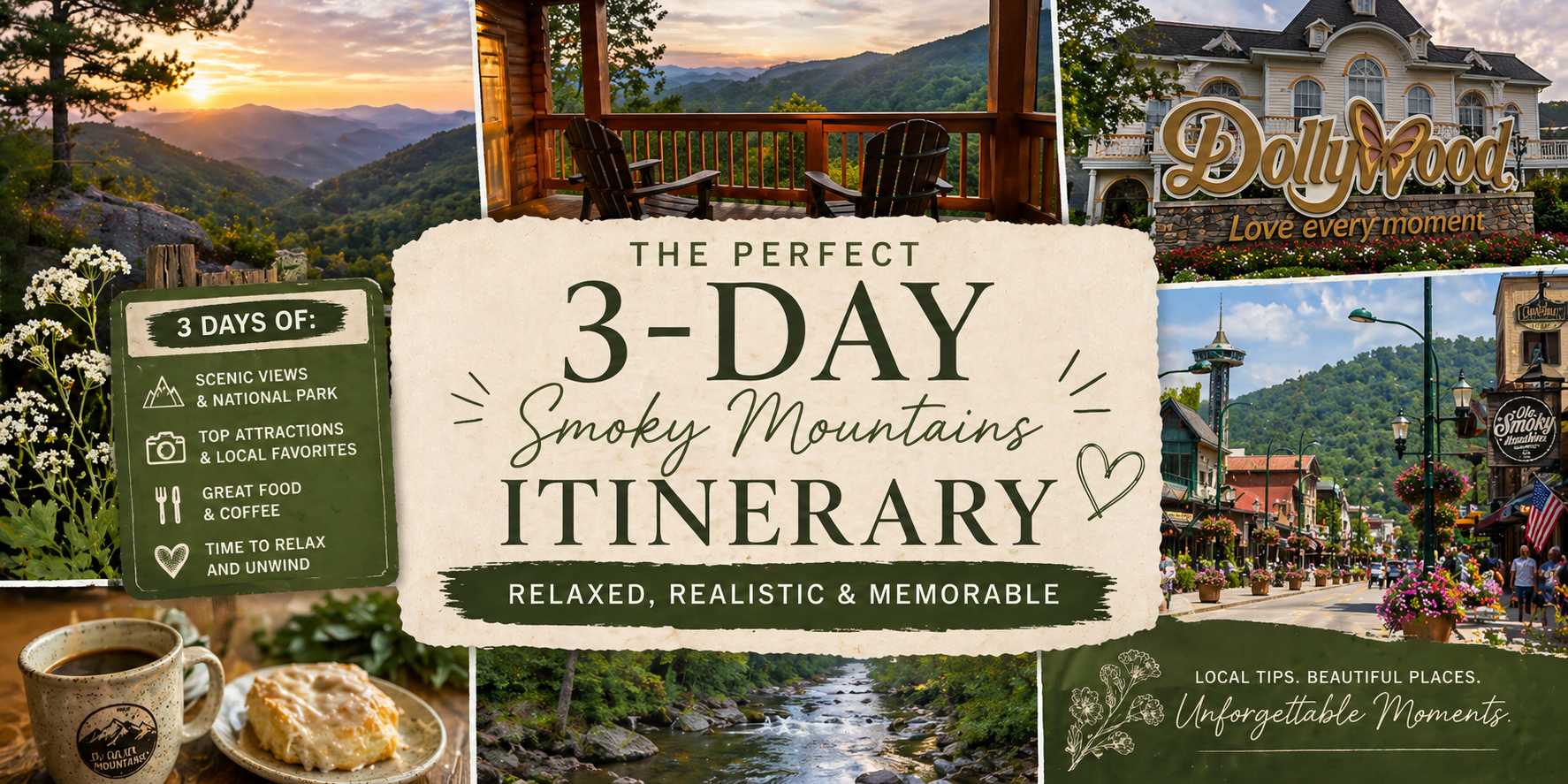 The Perfect 3-Day Smoky Mountains Itinerary