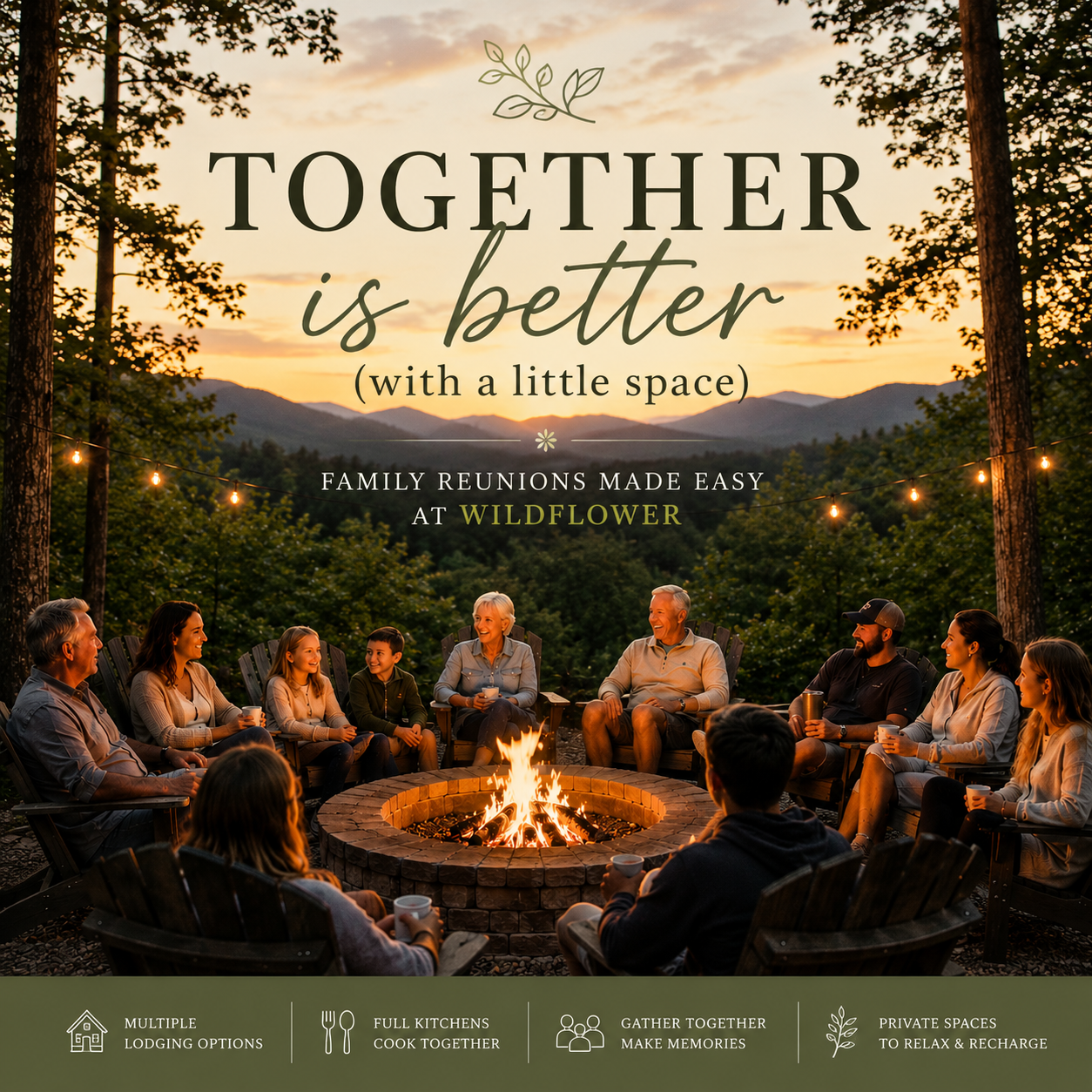A Better Way to Host a Family Reunion in the Smoky Mountains
