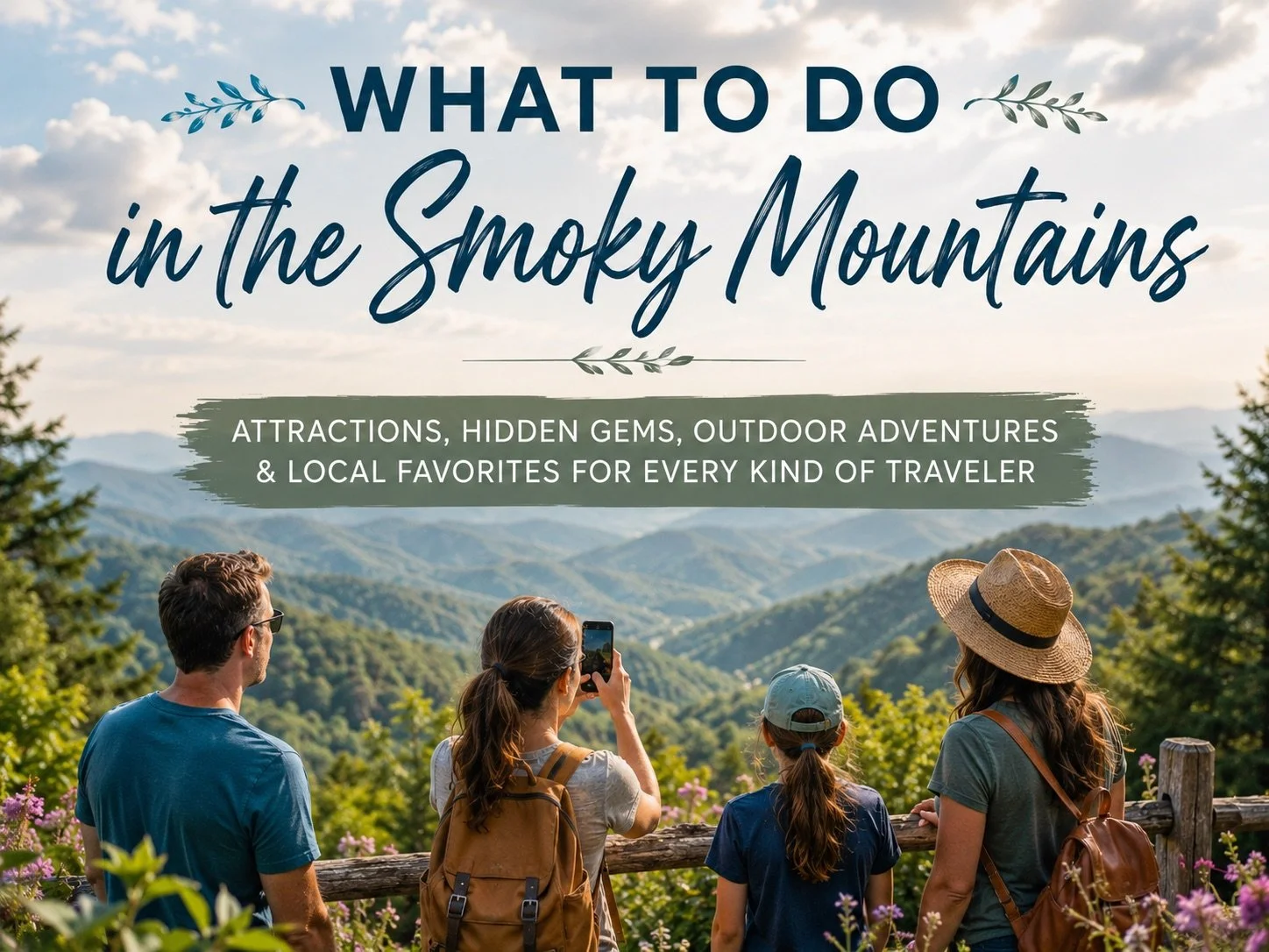 Guides for Choosing Activities in the Smoky Mountains