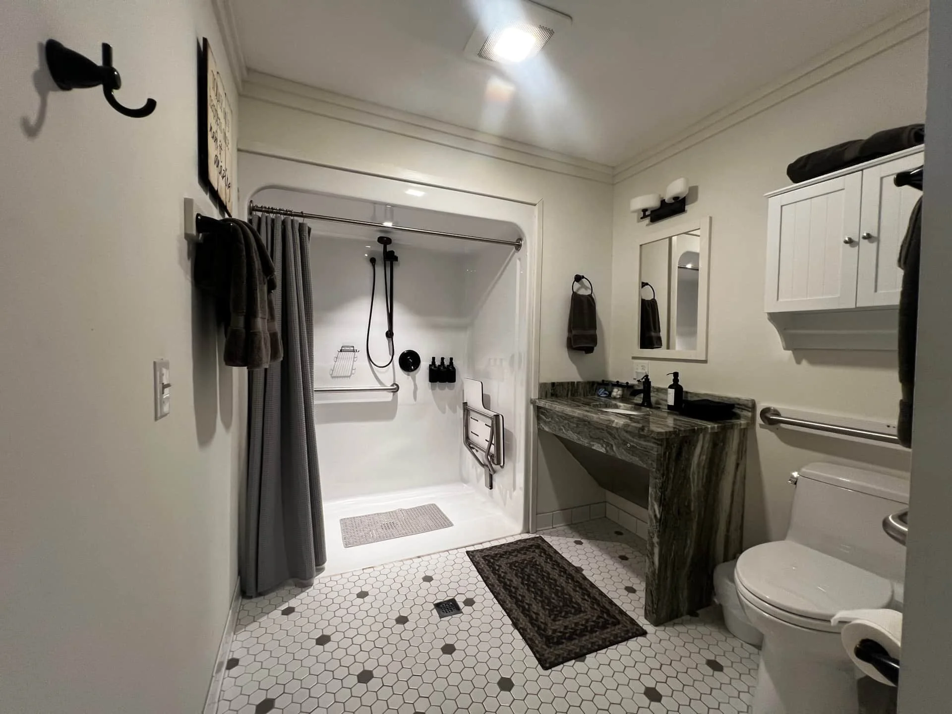 Hall bathroom