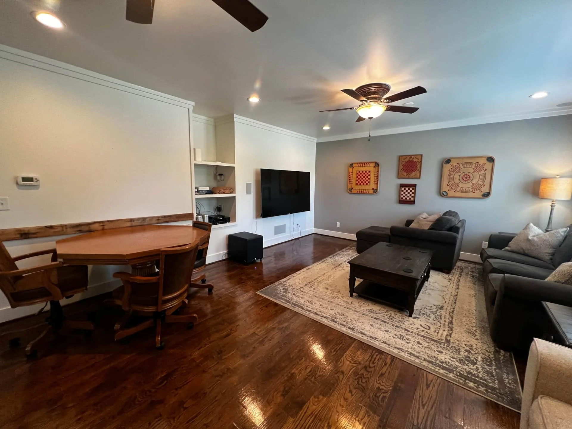 Upstairs family room