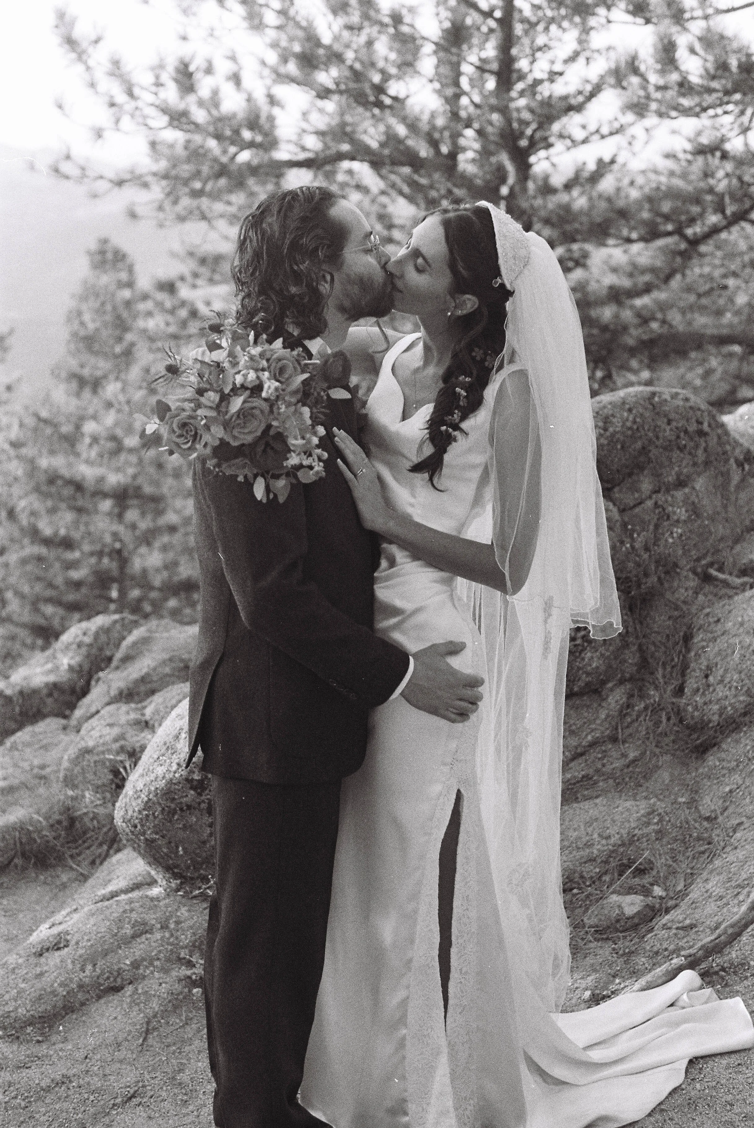 Melissa and Tony on 35mm Film