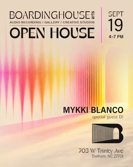 Poster for event