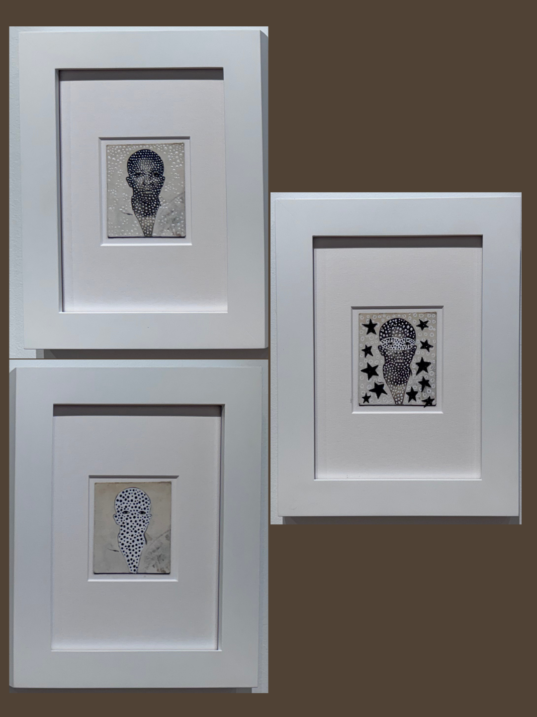 Keisha Scarville, triptych
