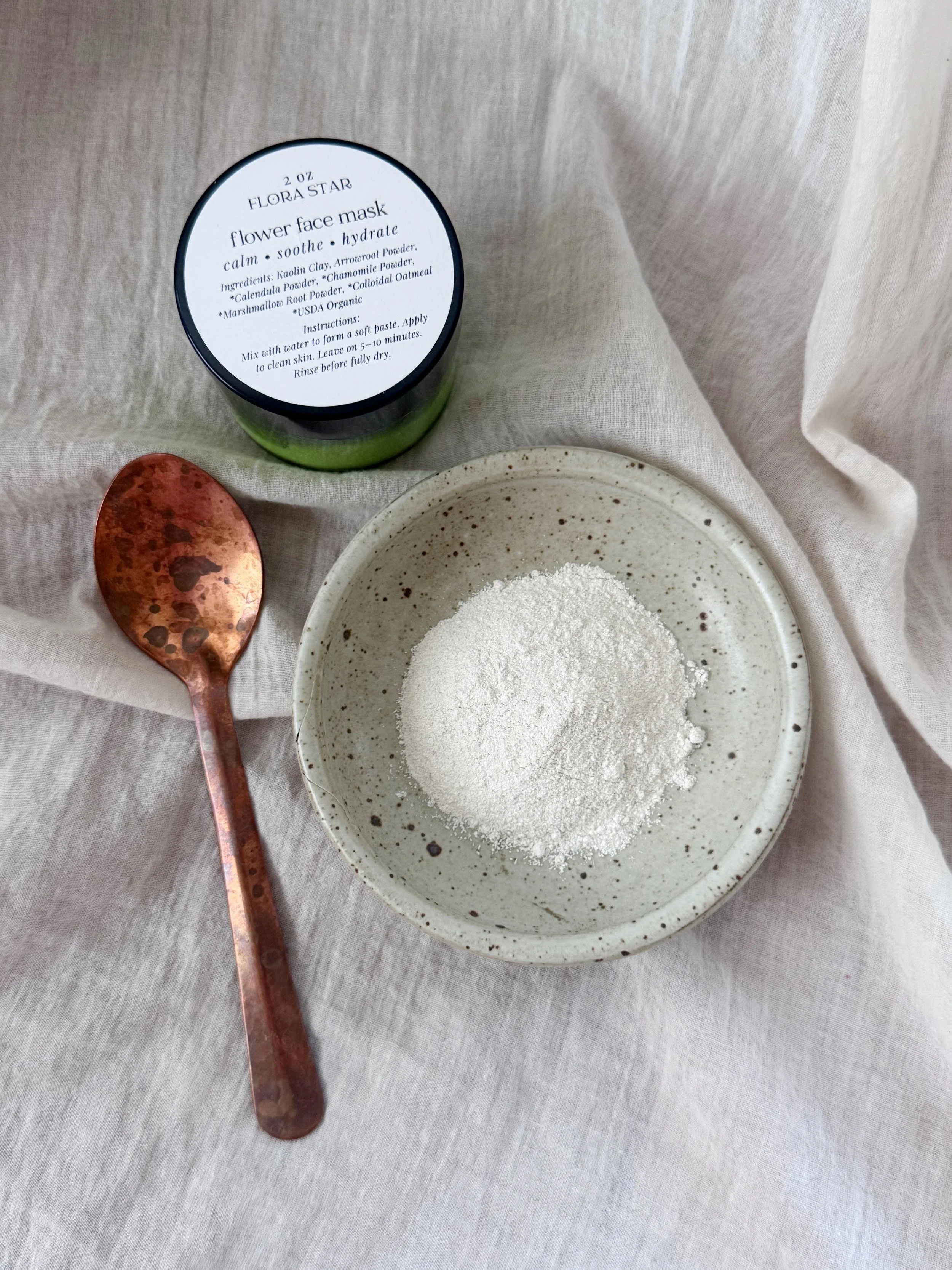 Flower Face Mask