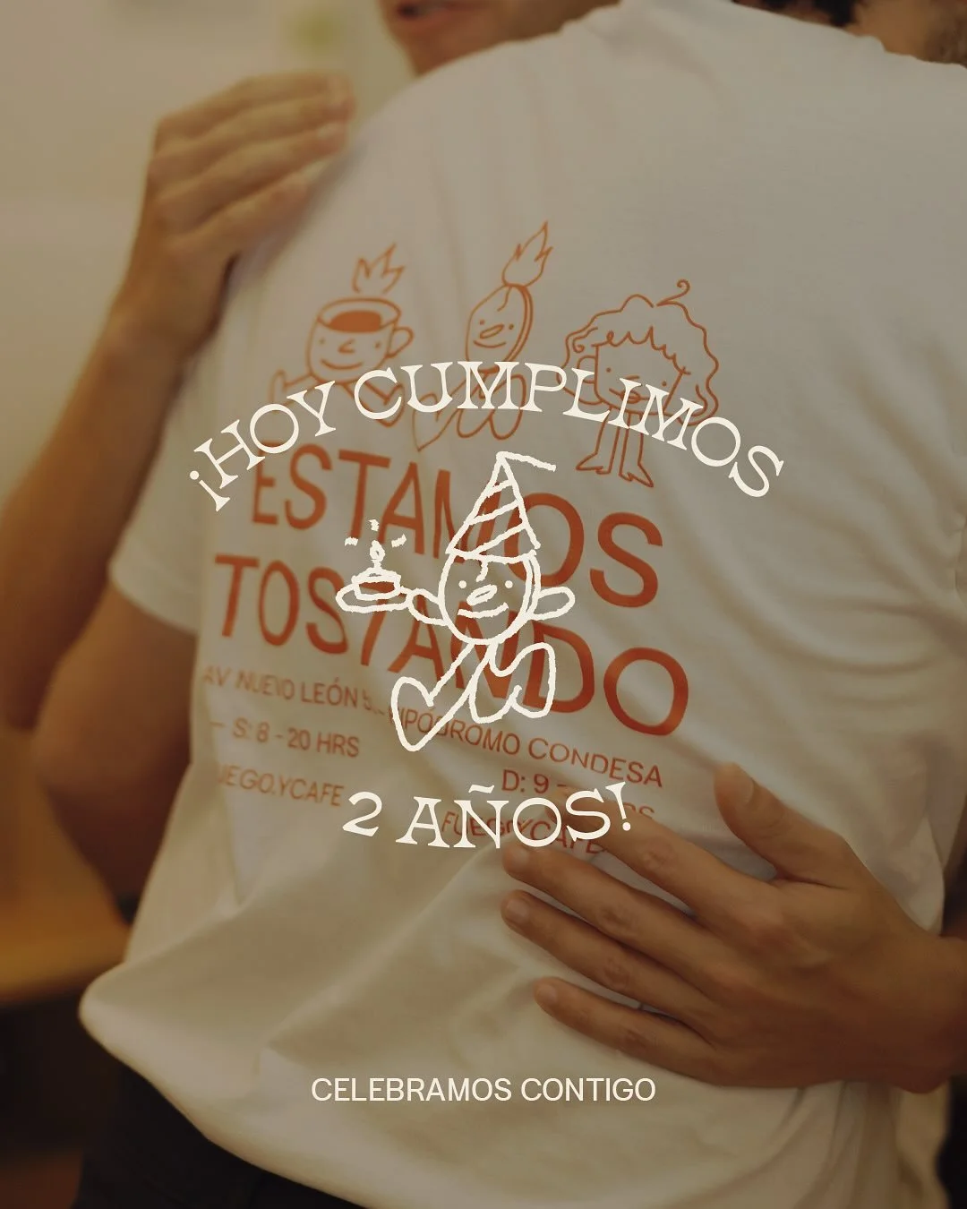 WOW! Dos años de tostar y servir café, historias y sonrisas cada día. Gracias a nuestra increíble comunidad que nos ha hecho el lugar favorito y el mejor café de CDMX (ustedes lo dijeron).
Celebra con nosotros part