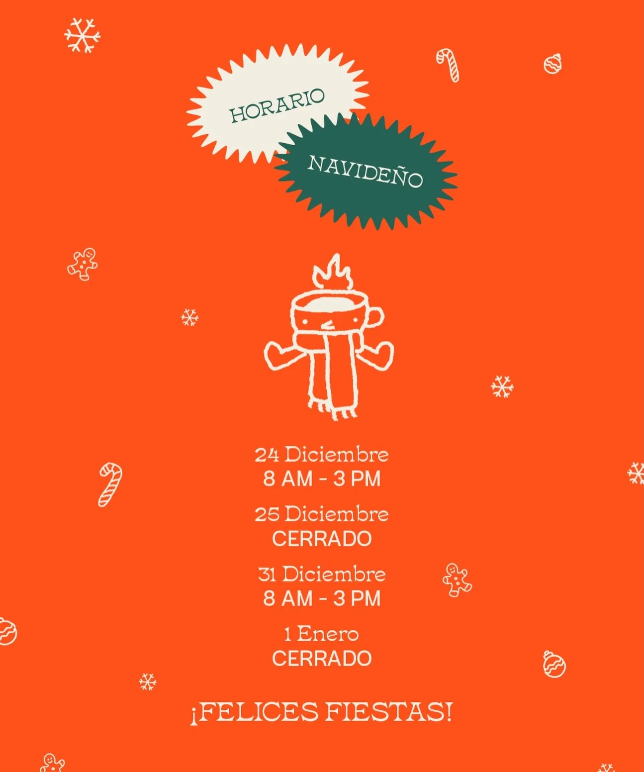 Aviso importante. &iexcl;Navidad est&aacute; a la vuelta de la esquina! 🎁