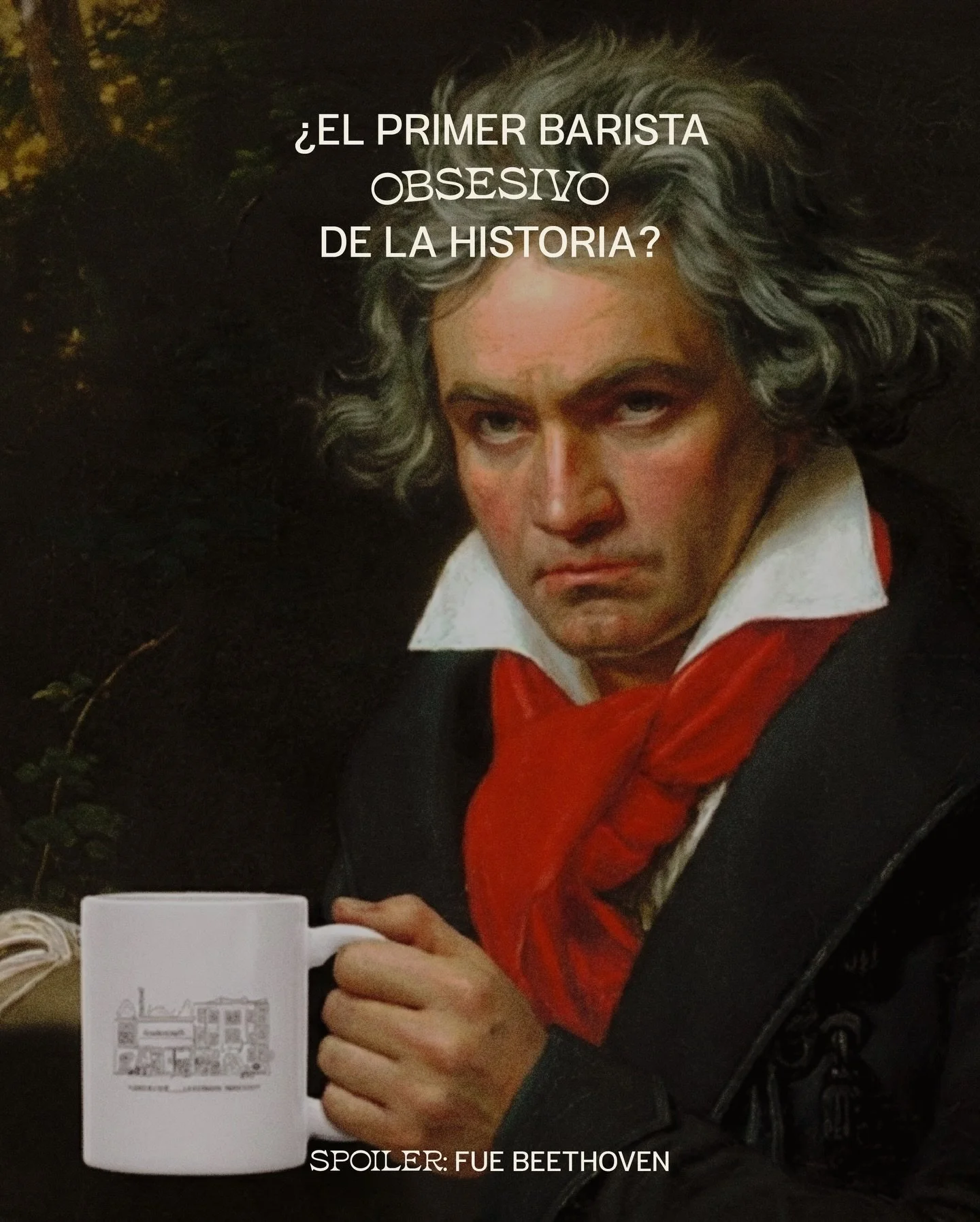 60 granos o nada. 🎹☕️

#CoffeeObsession #Beethoven #SpecialtyCoffee #BaristaLife #CafeDeEspecialidad