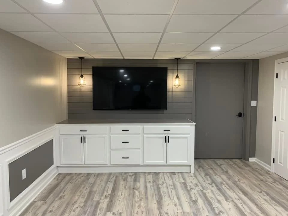 custom basement renovation in lancaster, pennsylvania