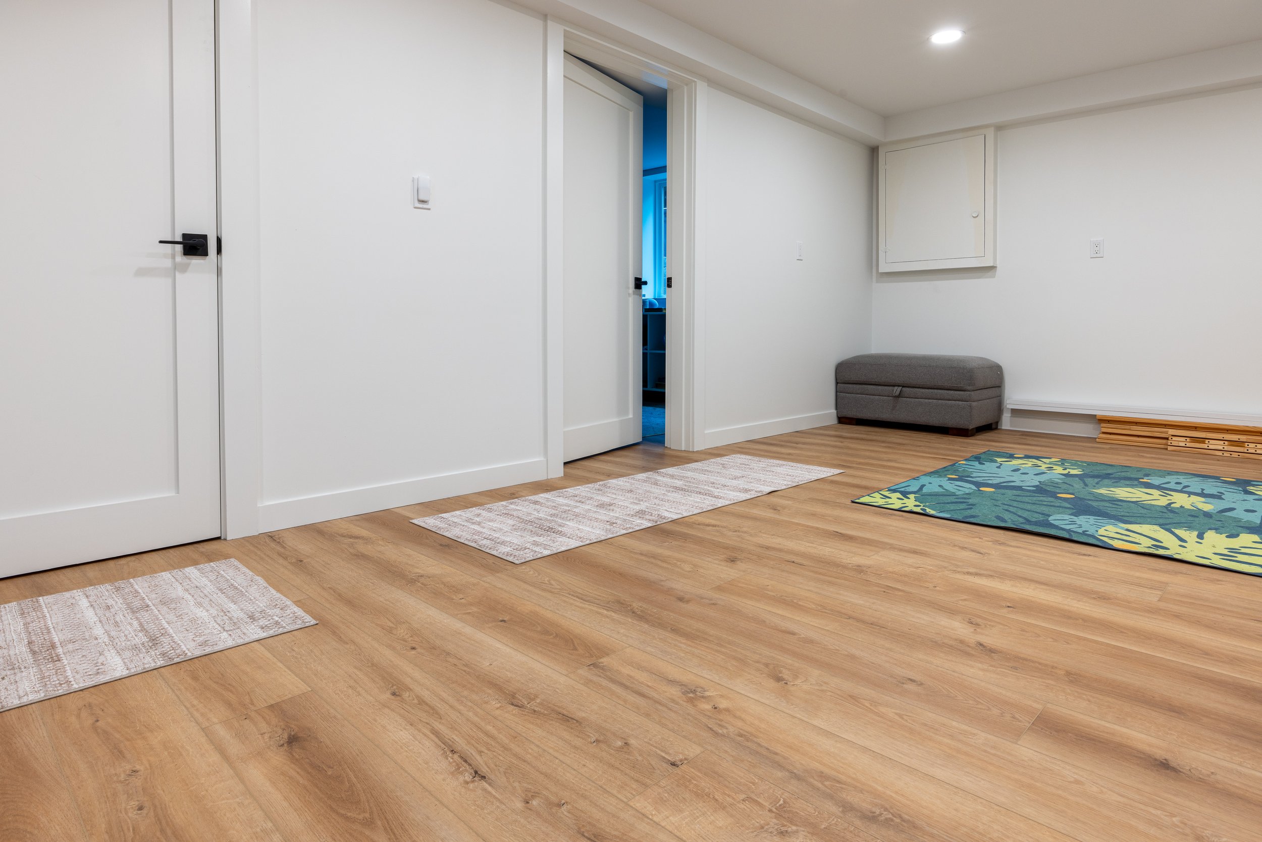 New LVP flooring, Drywall, Baseboards, Interior Paint