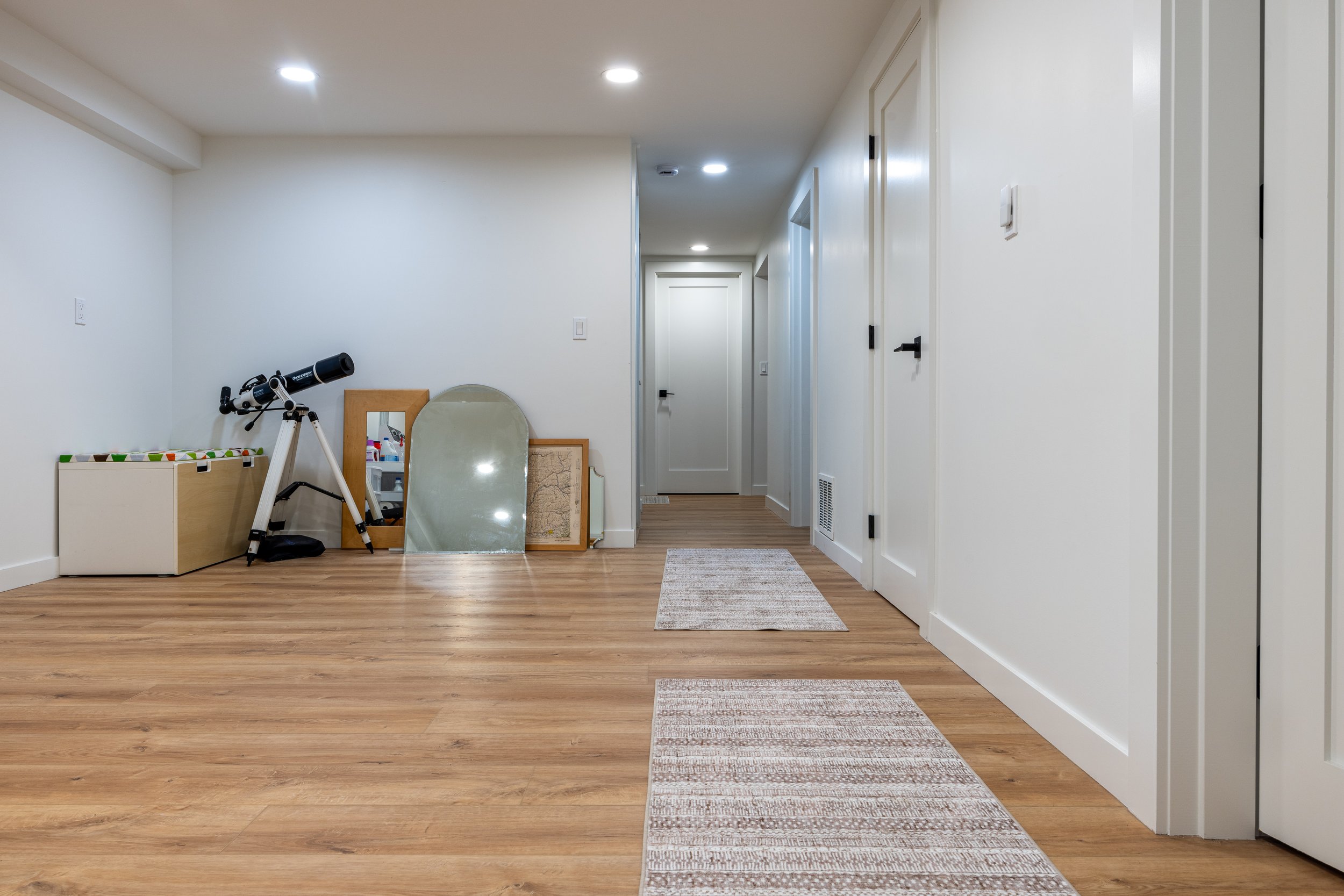 New LVP flooring, Drywall, Baseboards, Interior Paint