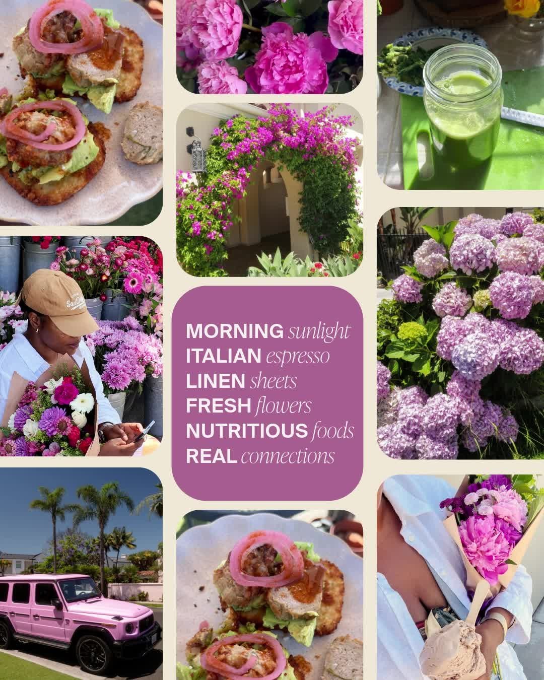 Just a litlte inspiration from this week. From art walks to flower shops, I've been intentional about how I spend my time (mostly offline). 
I've been curating my spaces (in case you don't know, enviroment is evething) so I've been spending more time