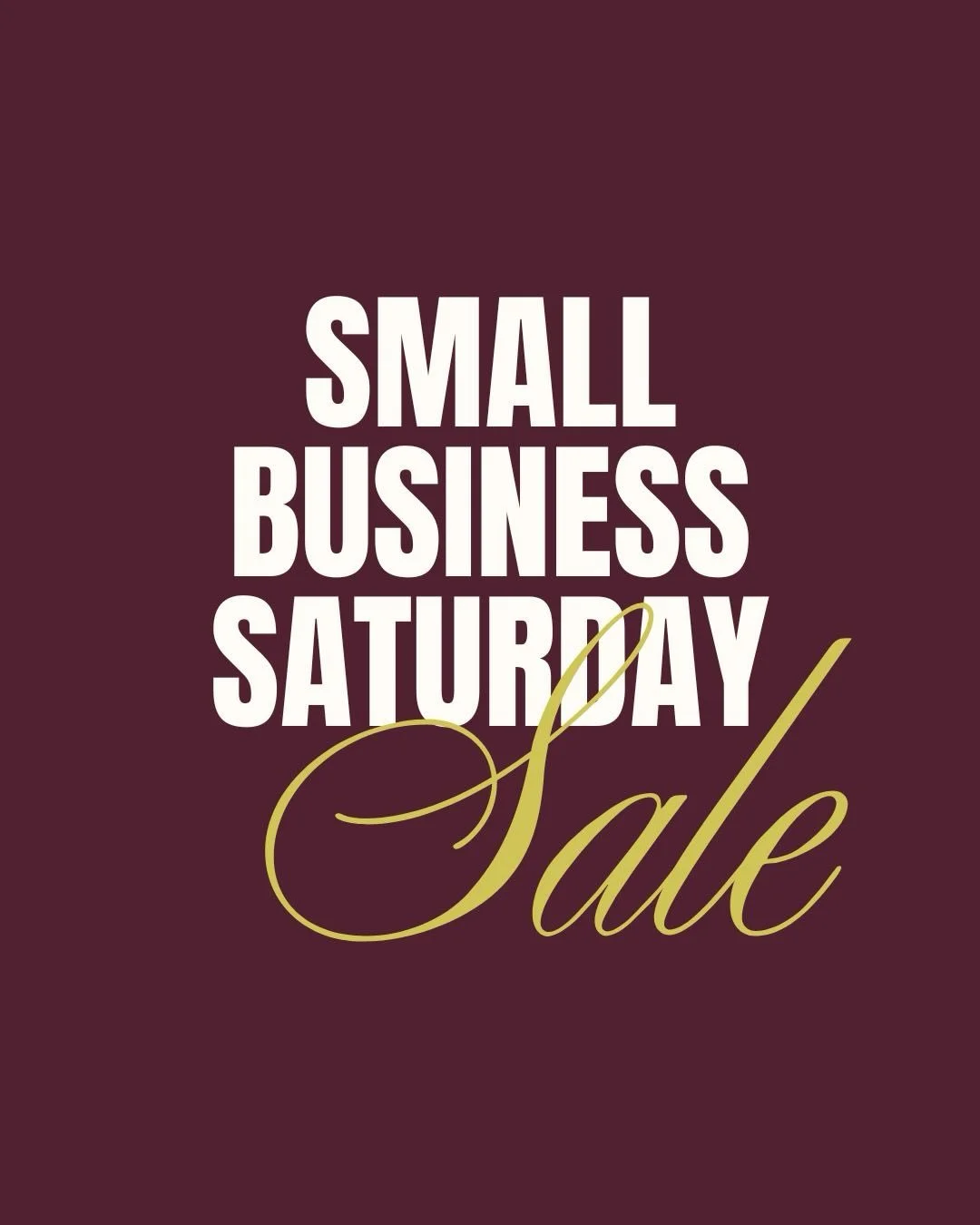It&rsquo;s #smallbusinesssaturday and I&rsquo;m kicking it off with a bang!

Discounts on Creative Curation, Flower therapy, Portraits, Editorials and more!

I&rsquo;m forever grateful for the community that supports smalls businesses and creatives ?