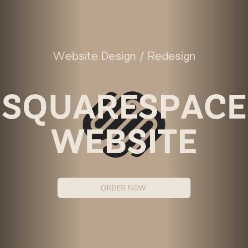 Custom Squarespace Website Design Service