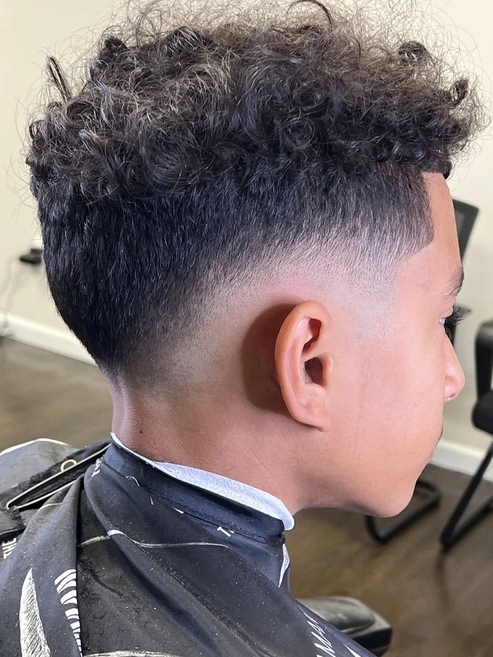 Clean fade and line up, Union County NJ barber
