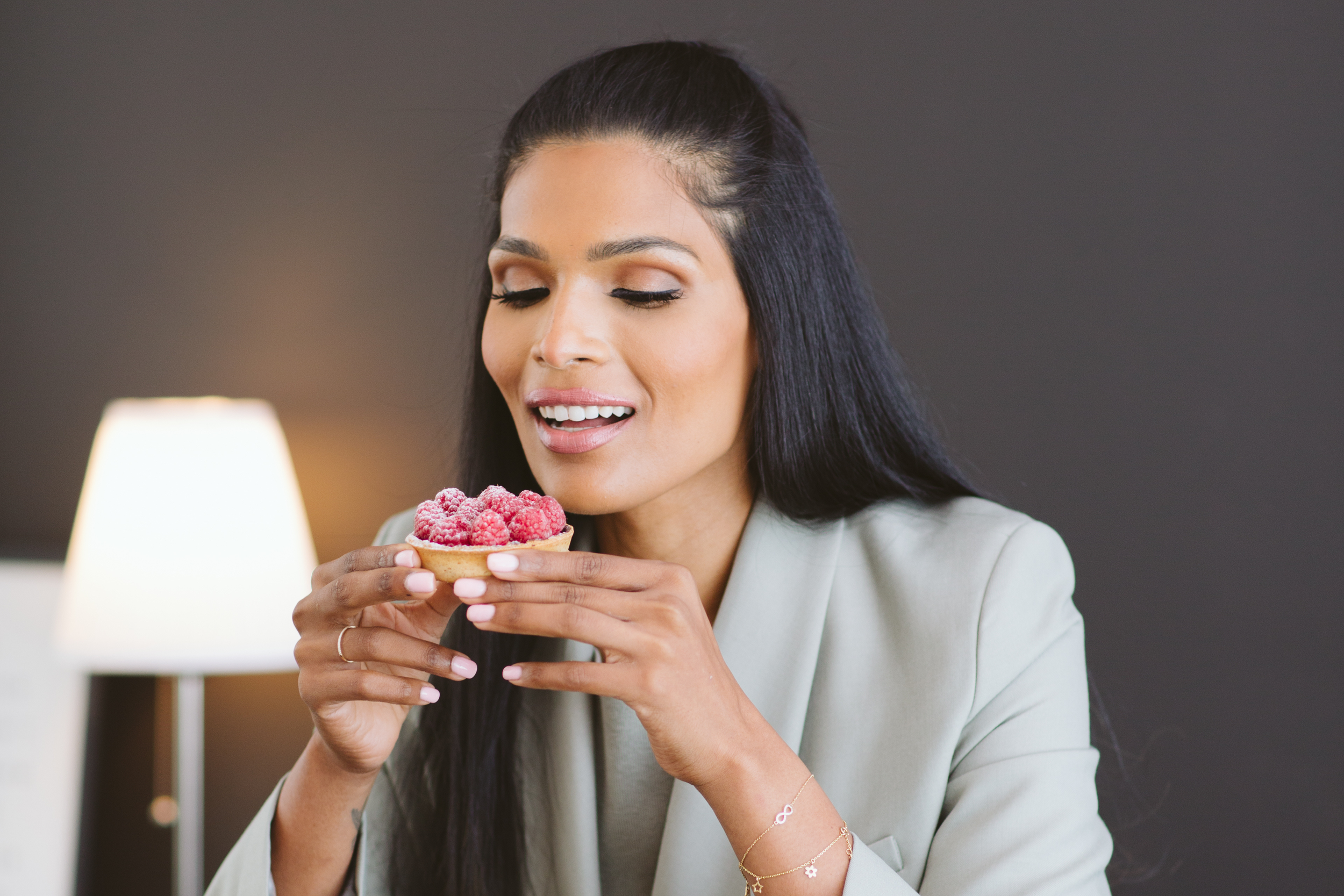 Natassia Dsouza sharing hidden food struggles and emotional eating patterns that remain after weight loss