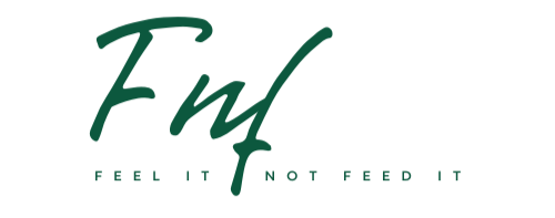 Feel It Not Feed It (FNF) logo – Behavioral Specialist Natassia Dsouza emotional eating and binge recovery coaching