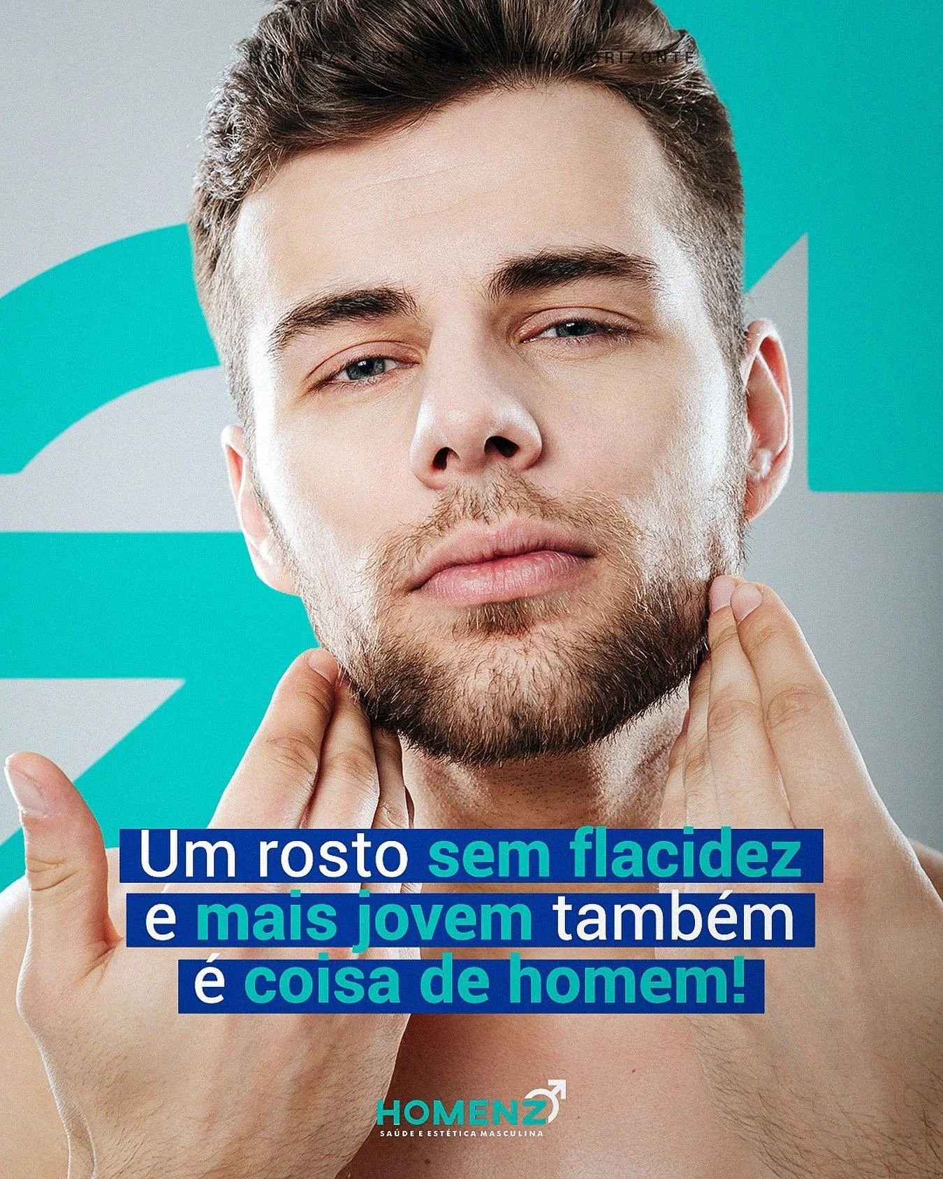Cuidar da apar&ecirc;ncia tamb&eacute;m &eacute; coisa de homem!!! 

Investir nesse cuidado n&atilde;o &eacute; s&oacute; uma quest&atilde;o de est&eacute;tica, &eacute; tamb&eacute;m sobre autoestima, bem-estar e se sentir bem com a pr&oacute;pria i