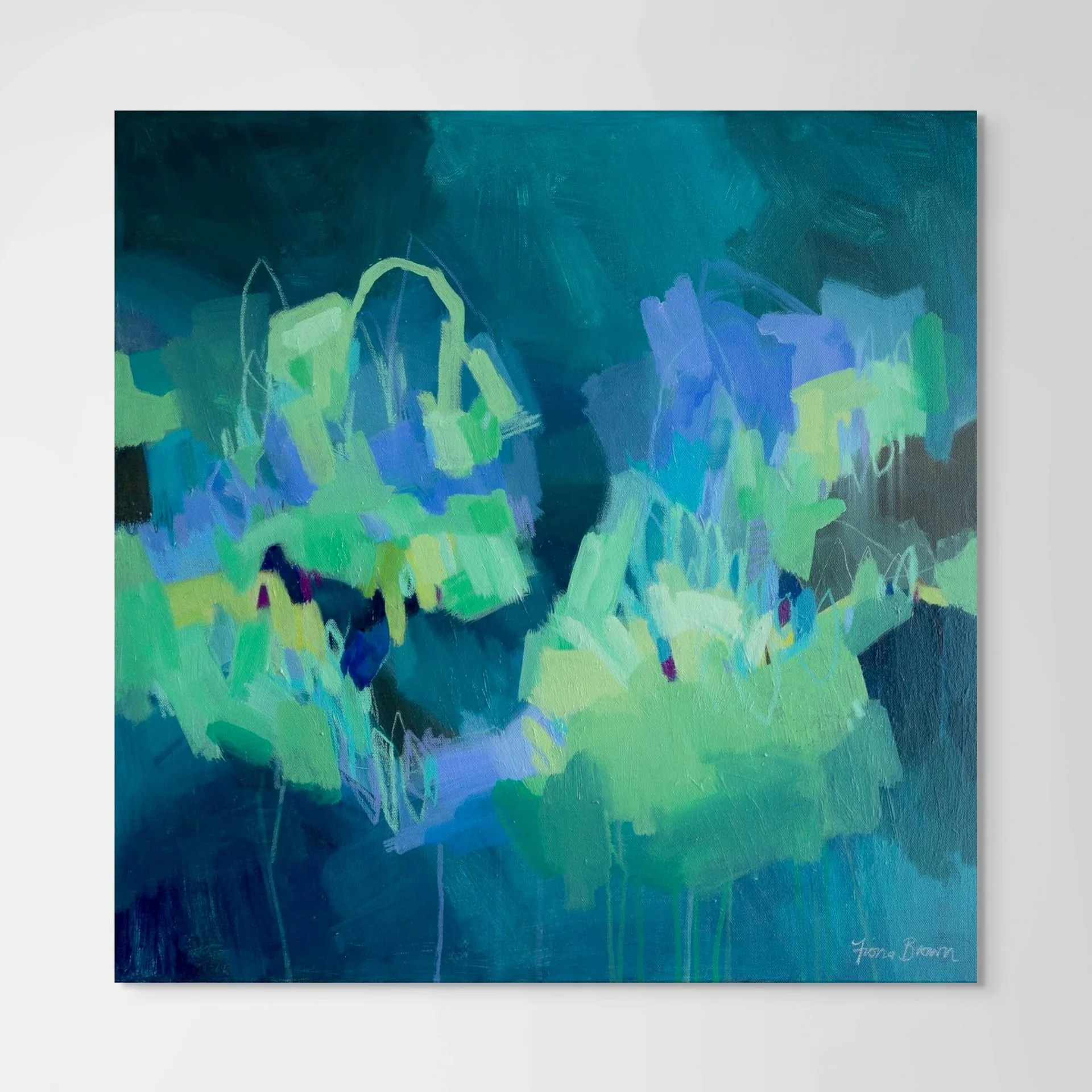 Spirited 60x60cm/24x24"