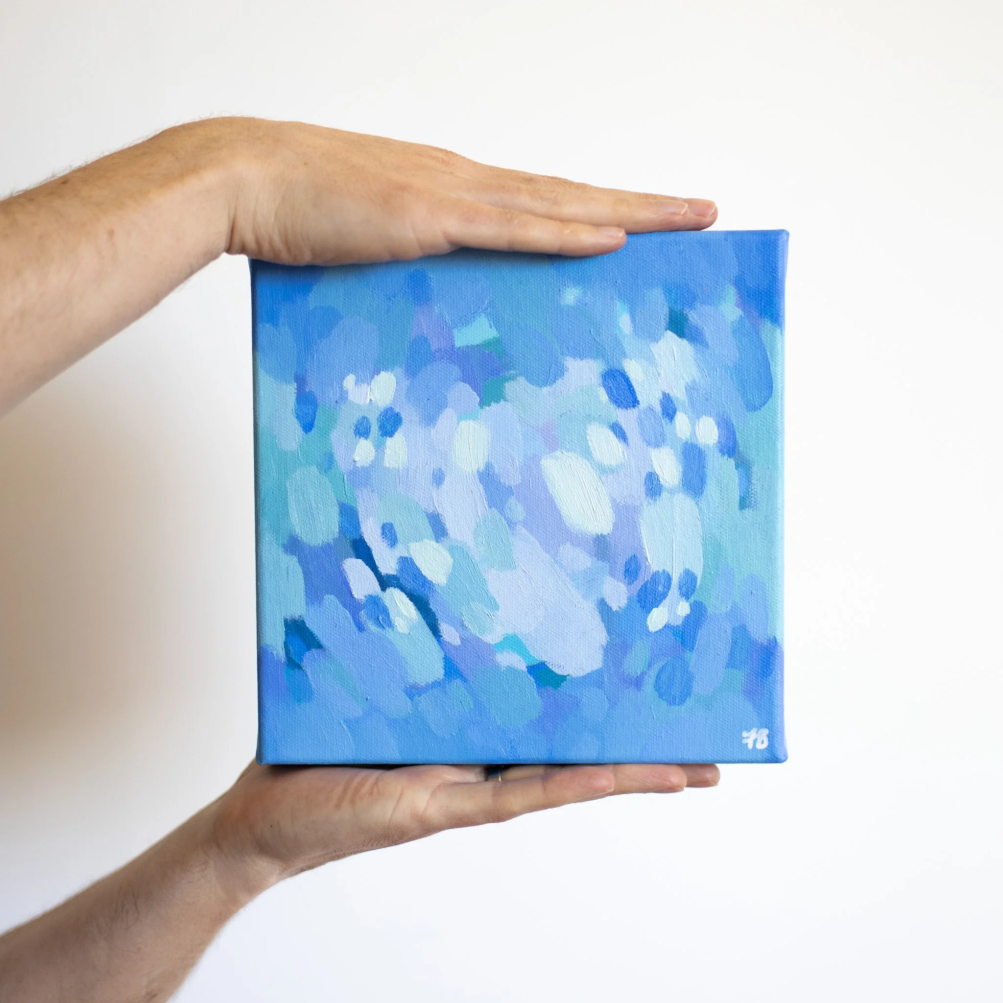 Mini - Blue 2 (20x20cm)