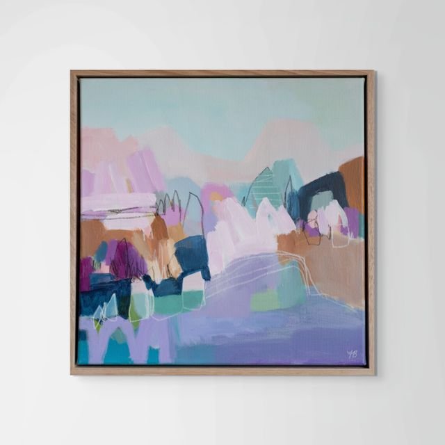 Wandering No.1 44x44cm" (Framed)