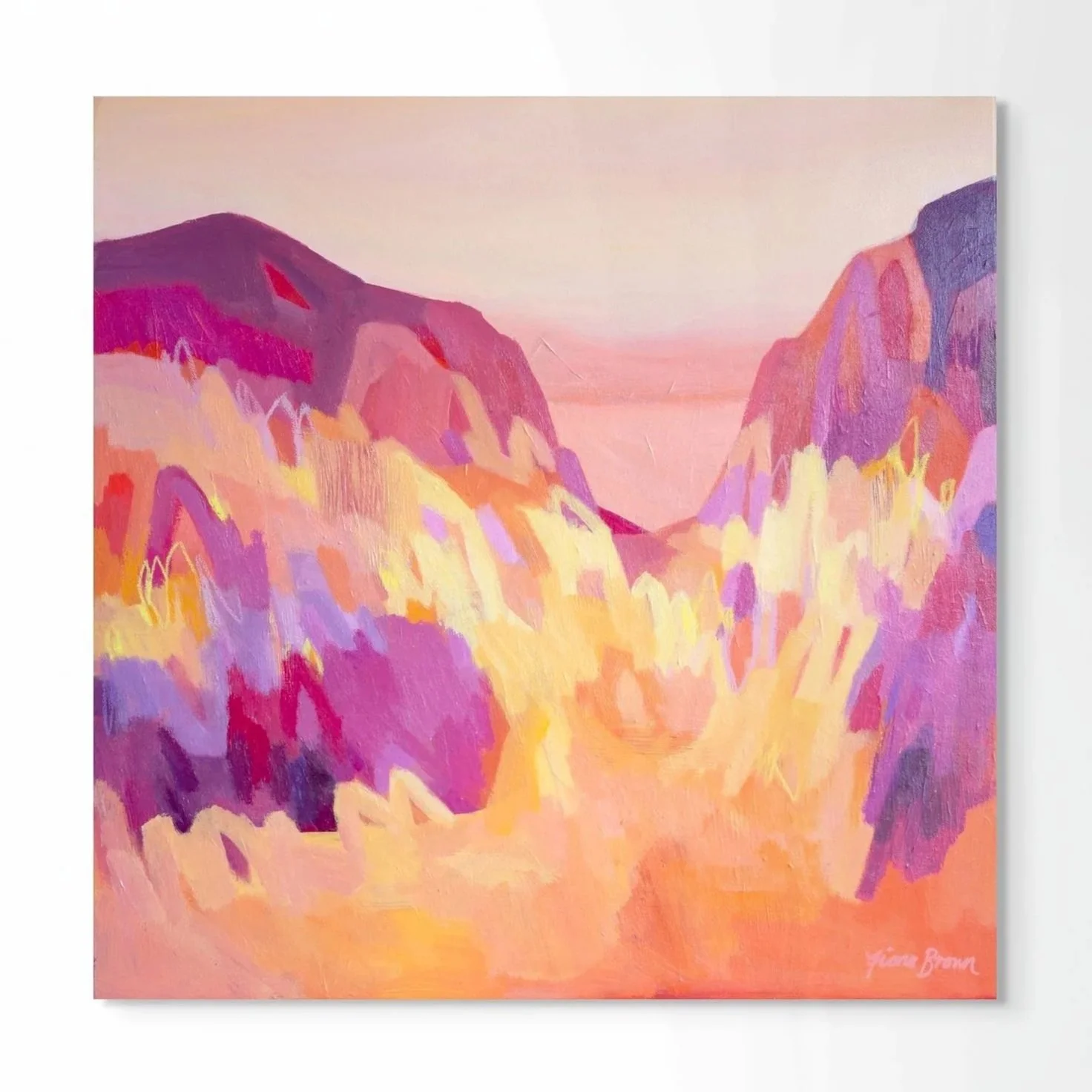 Golden Hour 60x60cm/24x24"