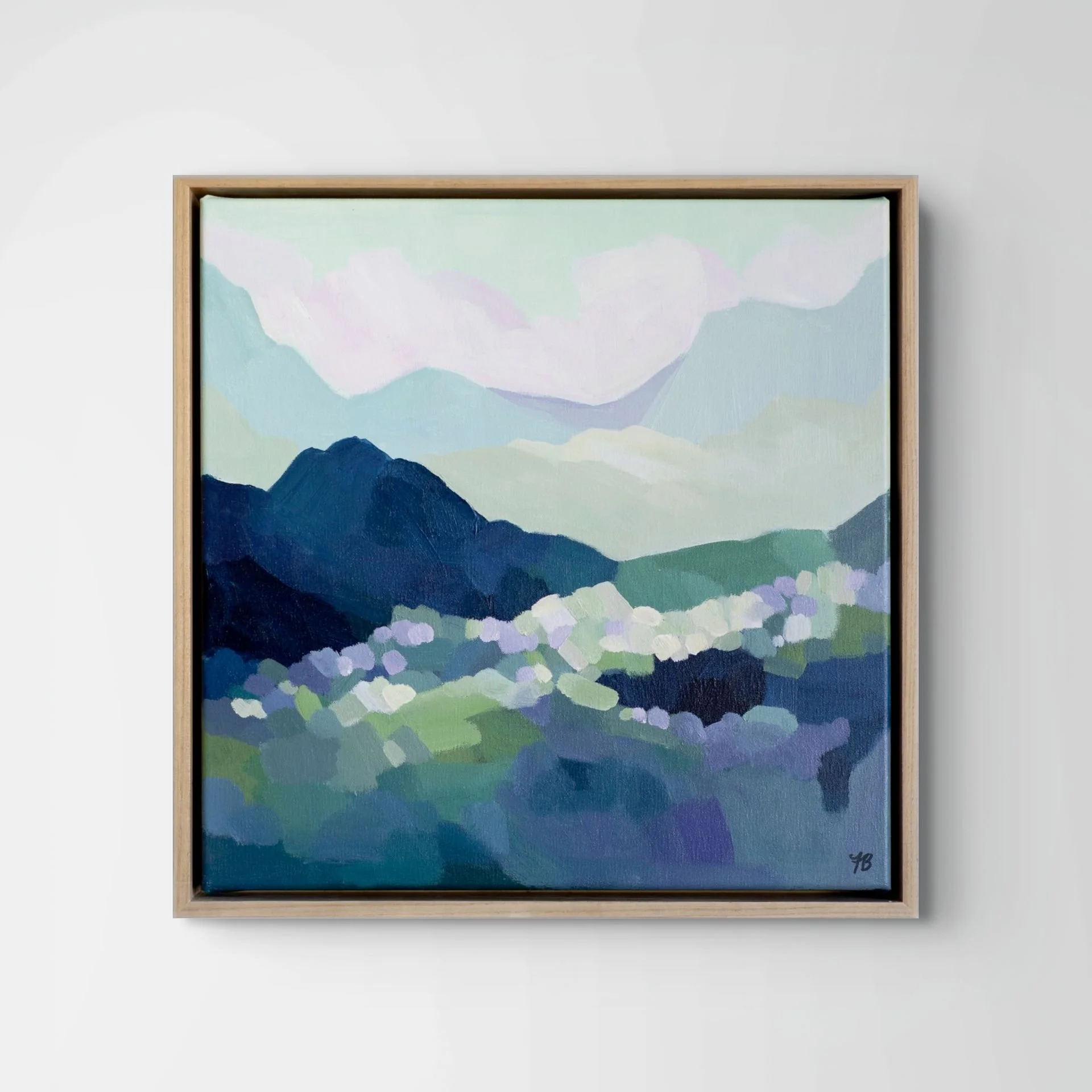 'Never Alone' 43x43cm" (Framed)