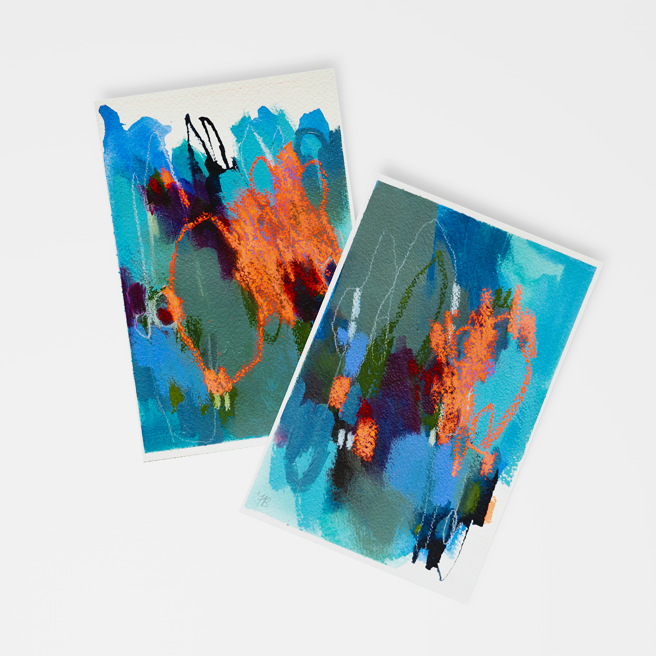 Vibrance - 5x7" Paper Mini Pair