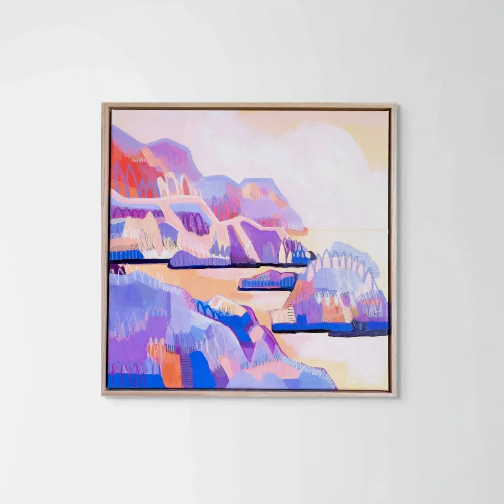 Wake Me Up (Framed) 53x53cm/20.8x20.8"