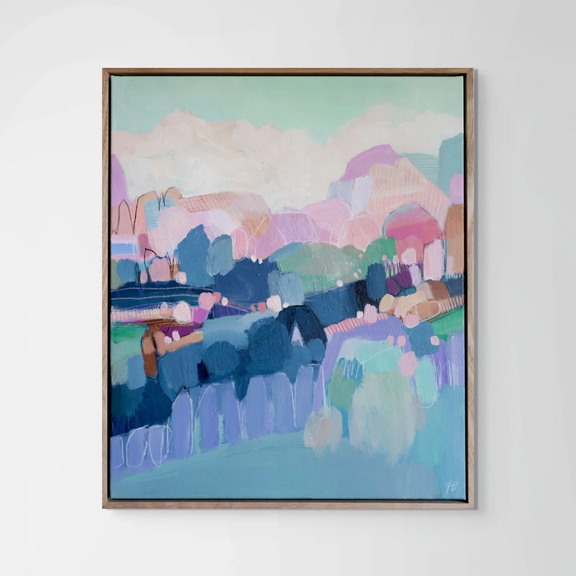 Weekend Retreat 54x64cm/20x24" (Framed)